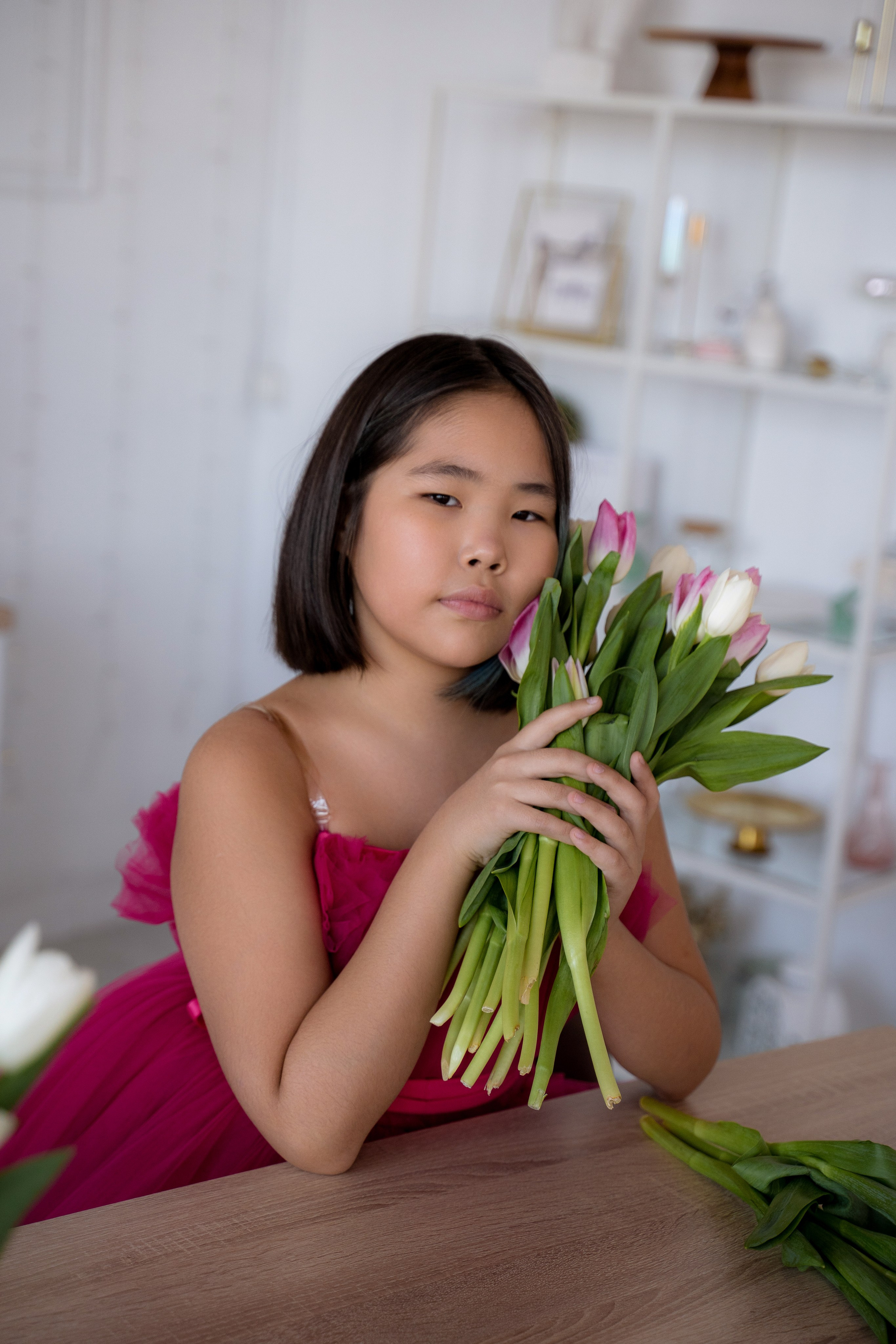 Тюльпановое настроение. Фотостудия Малина в городе Улан-Удэ. Фотограф Ирина Жарникова
