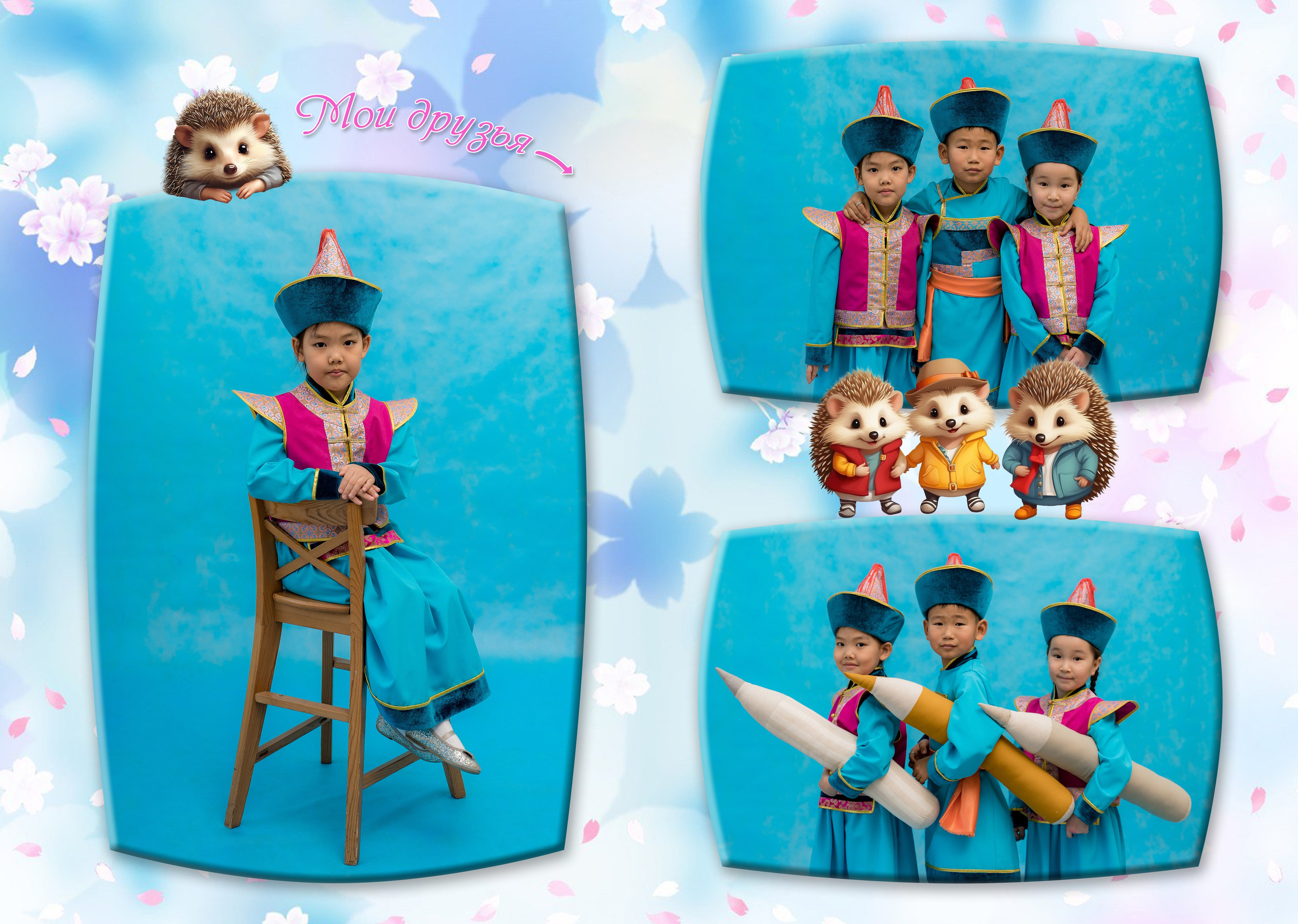 Выпускные альбомы детский сад. Фотостудия Малина в городе Улан-Удэ. Фотограф Ирина Жарникова