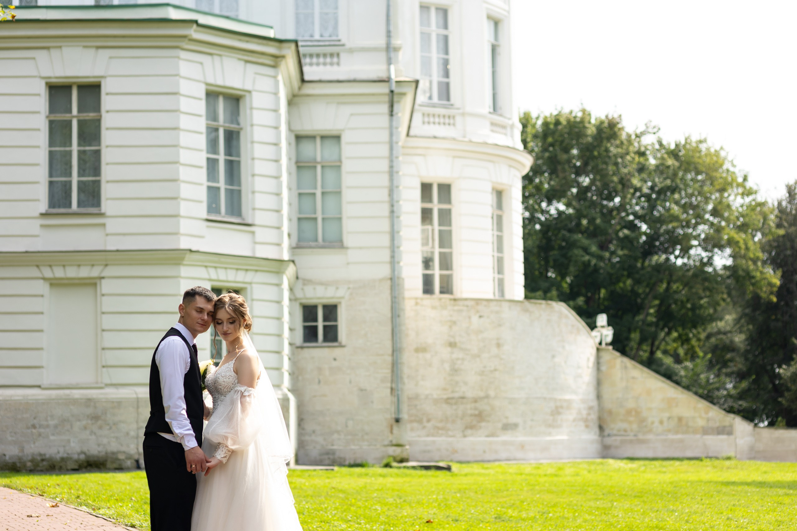 Дворец Бобринских. Свадебная фотосъёмка в Москве, Туле