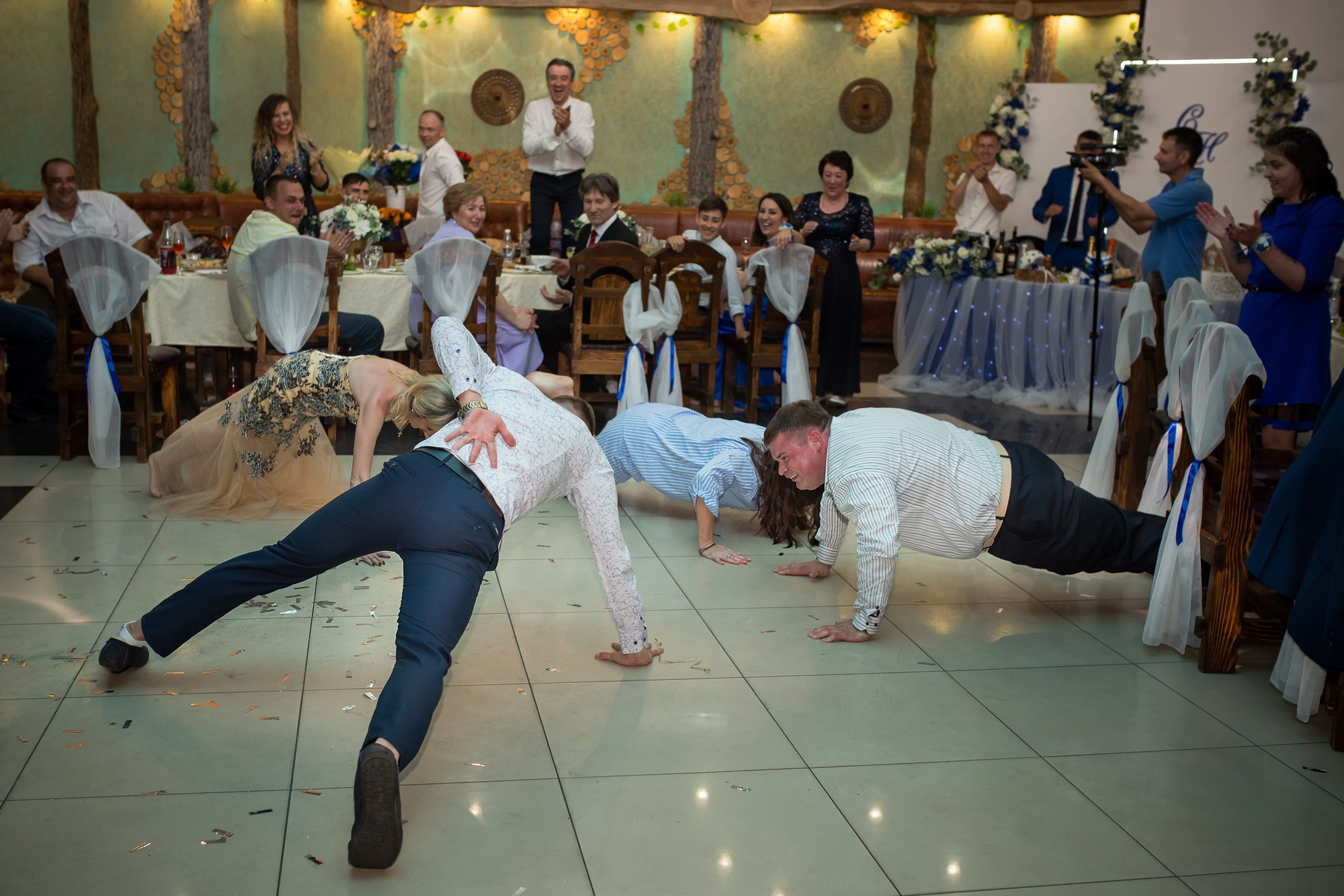 Банкет. Свадебная фотосъёмка в Москве, Туле