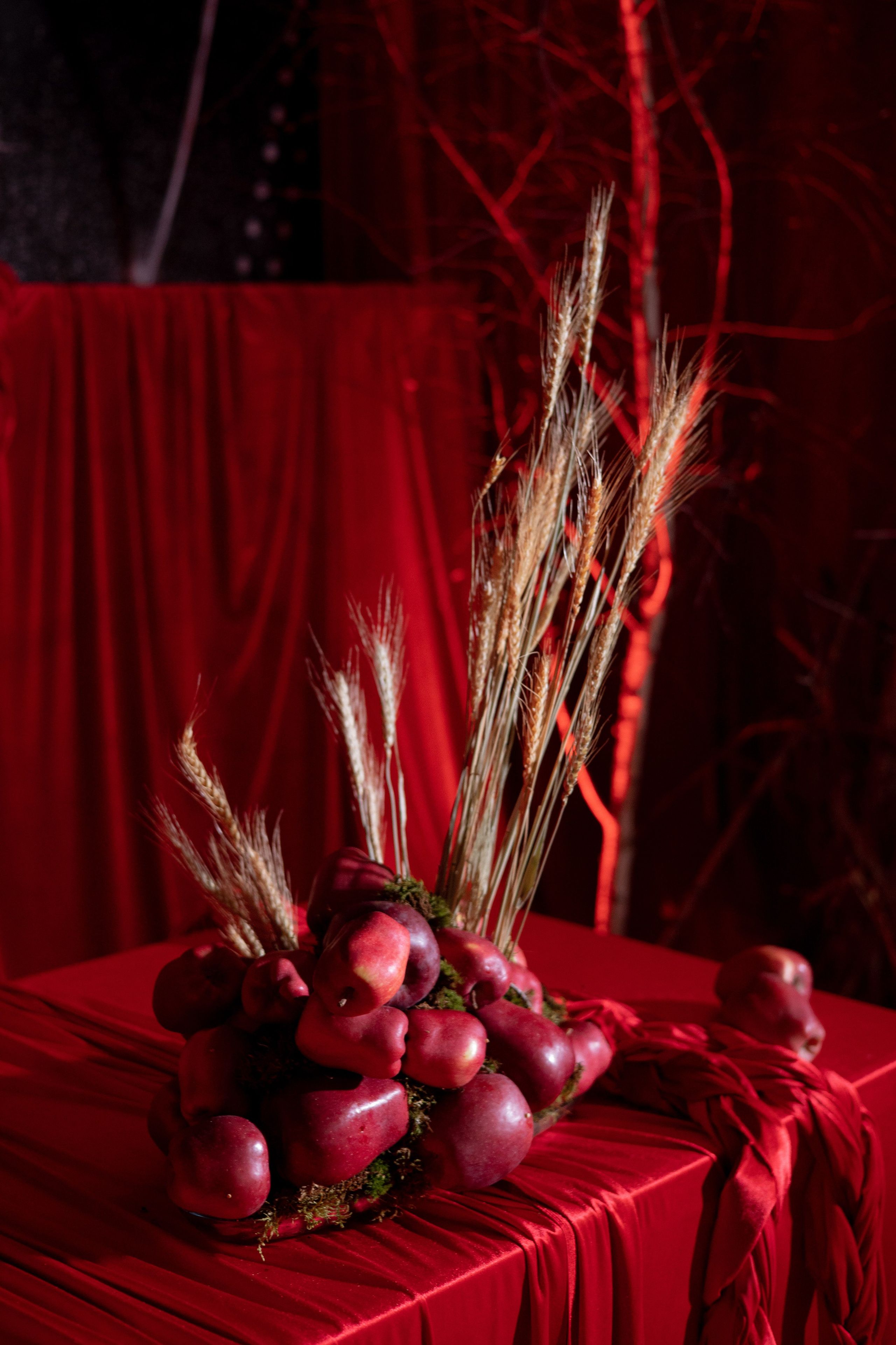 Новогодний корпоратив в фольклорном стиле. Особняк Лемана. Оформление свадеб, декор свадеб Вера Маркова, Москва