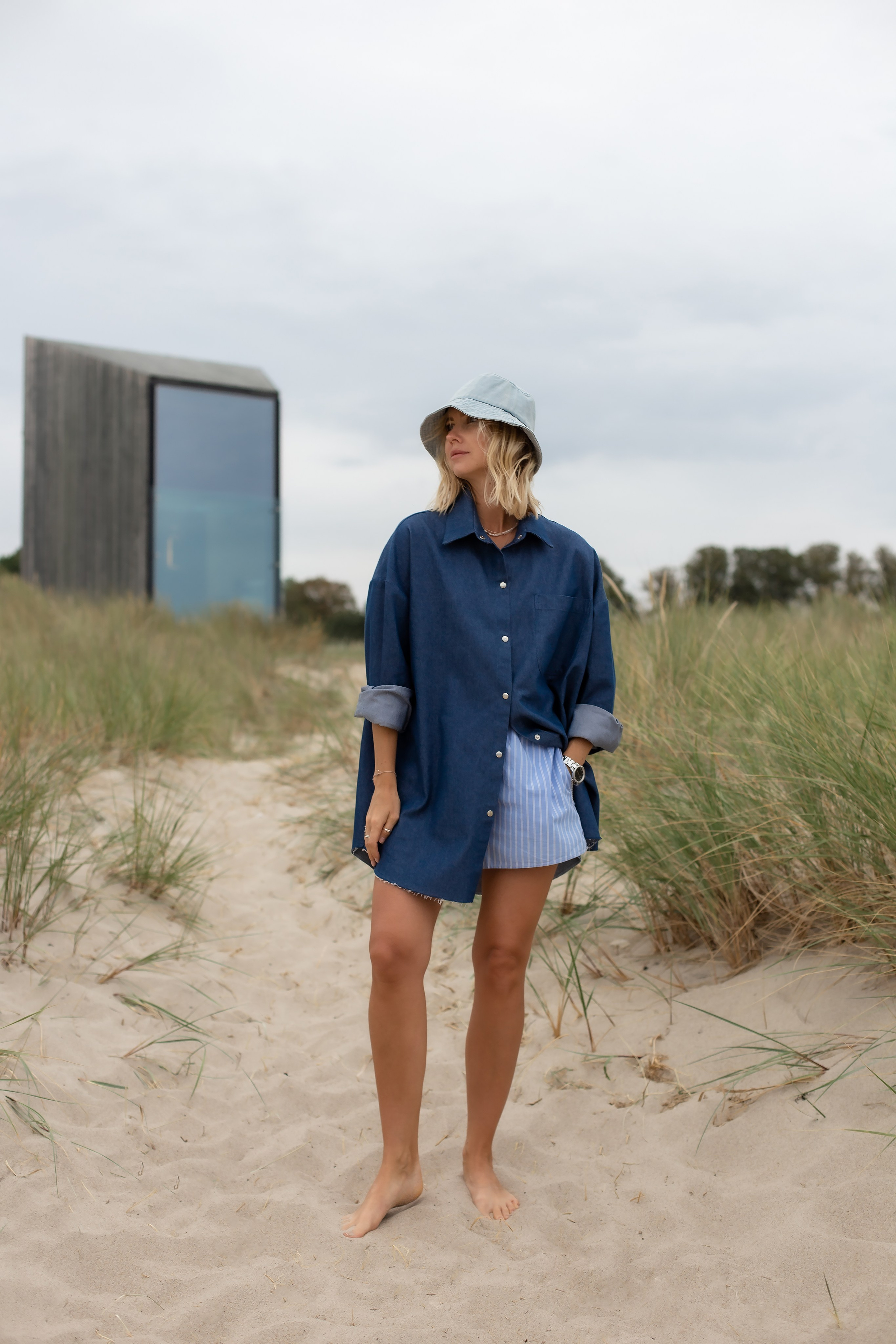 Вера в Янтарном. Перед дождем. Фотограф в Калининграде Решетникова Алина