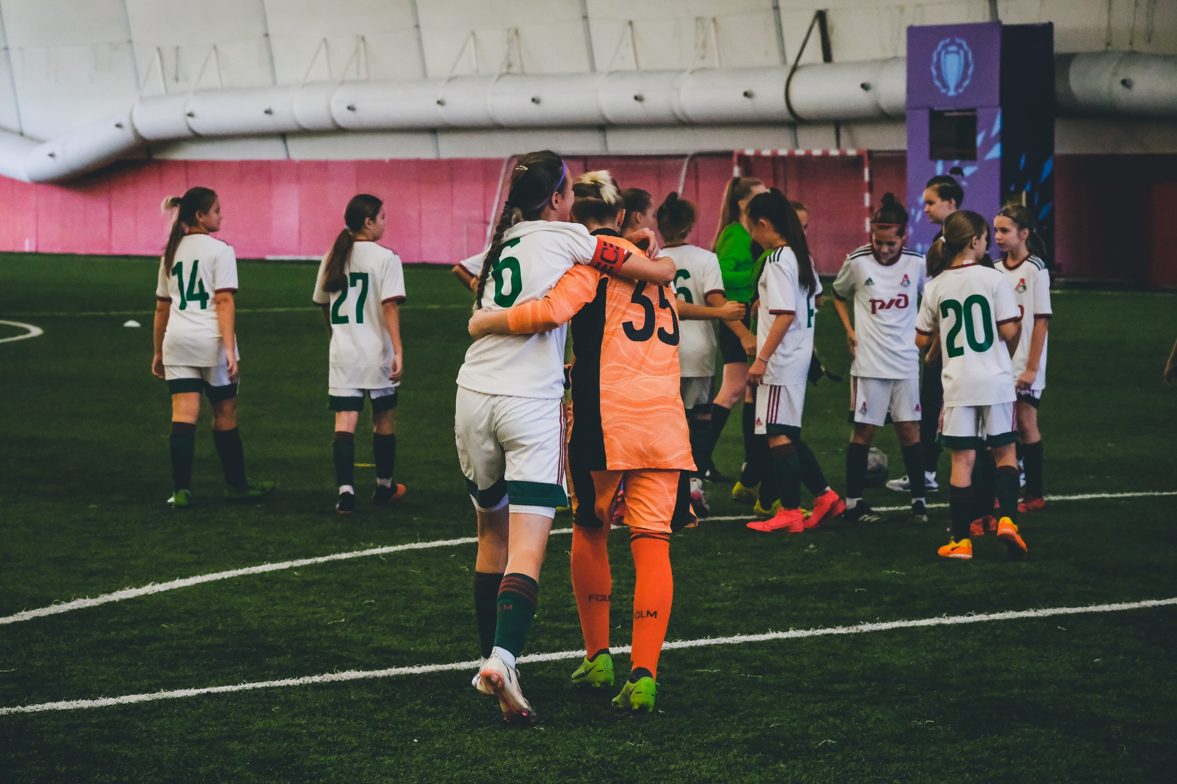 Football Locomotive girls. ANNA SHORT | Photographer