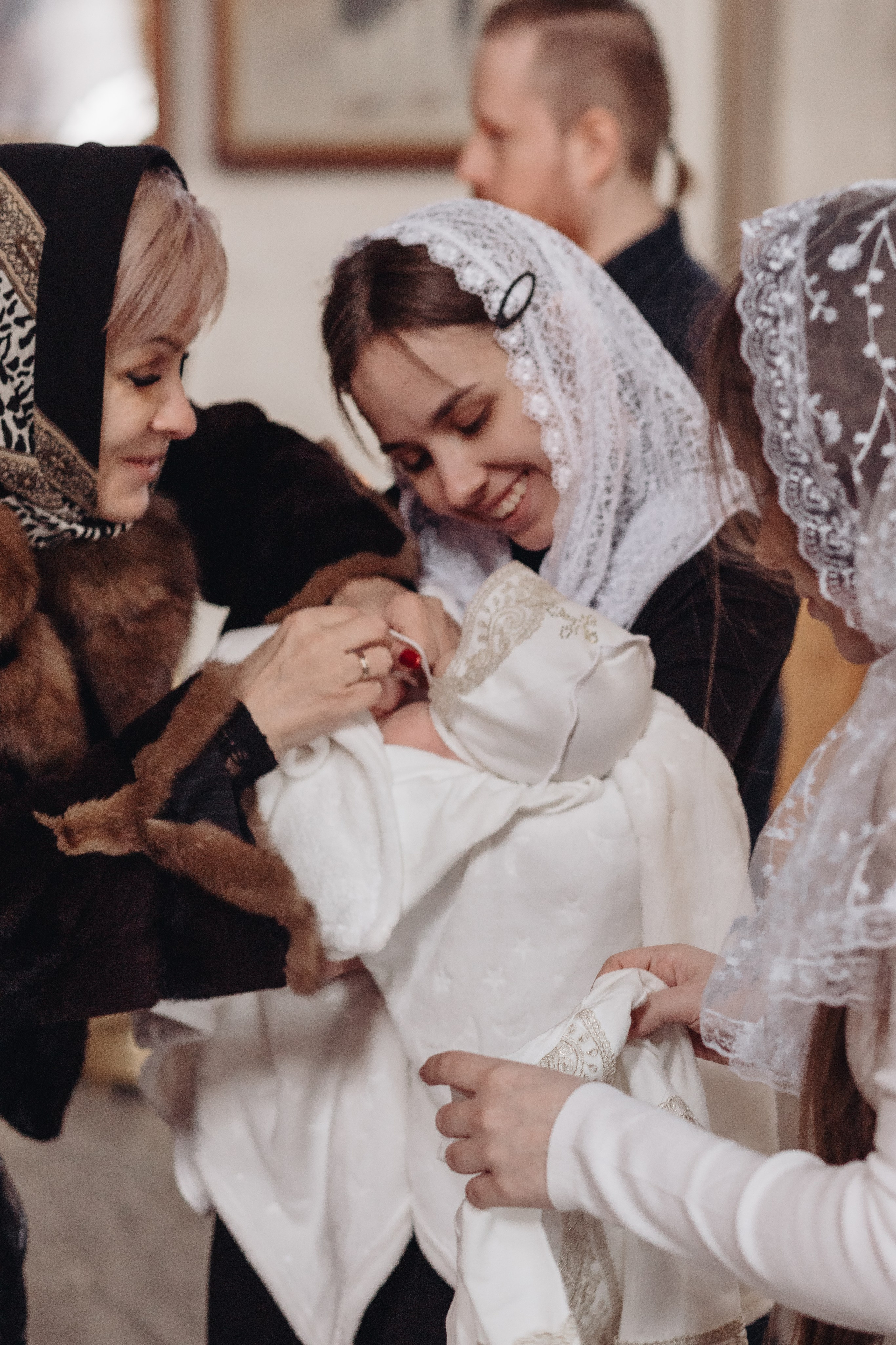 Фотосъёмка крещение фотограф Ева Быковских. Фотограф Ногинск | Черноголовка Ева Быковских