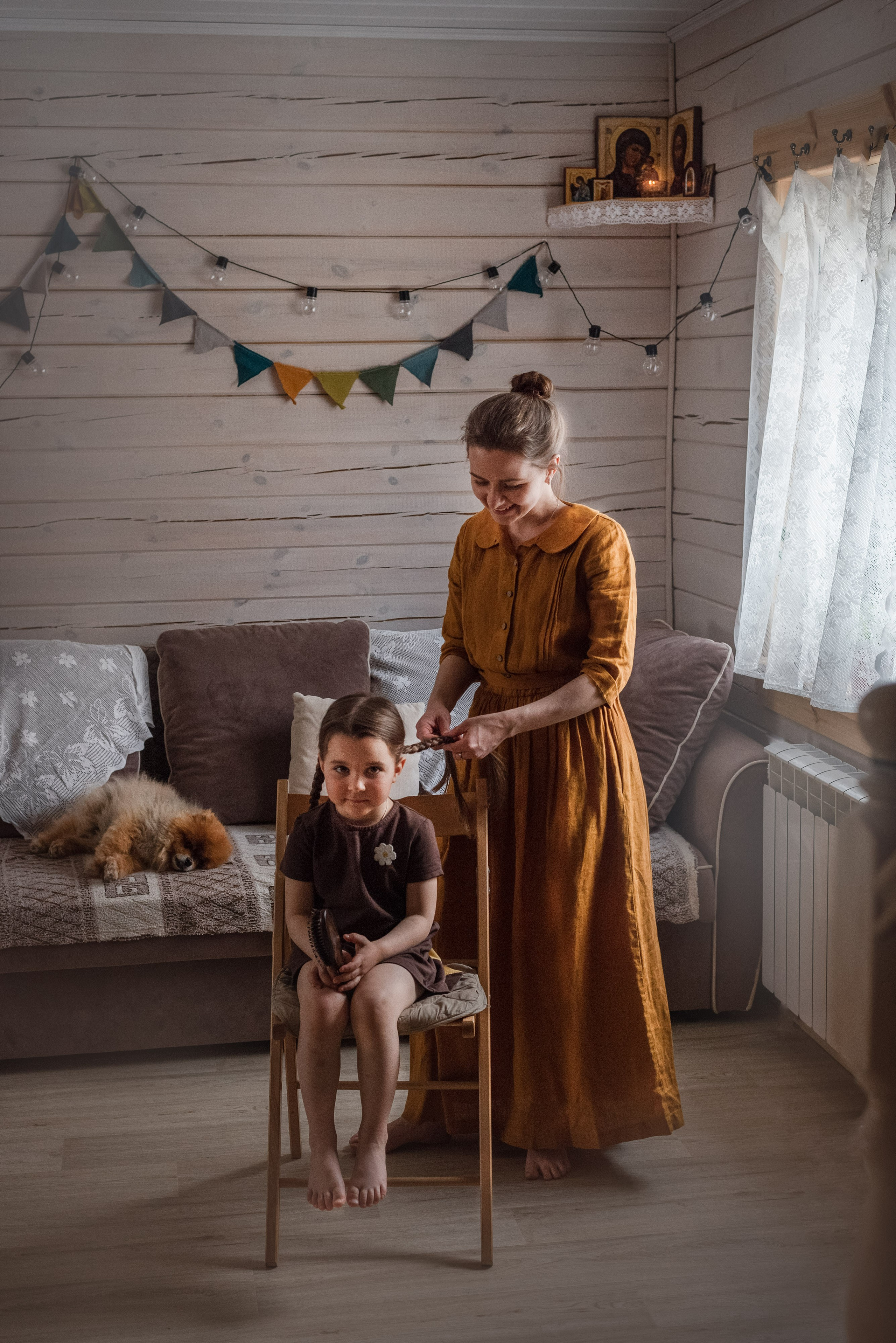 Семейная фотосессия дома. Душевная фотография от сердца к сердцу Марина Жиделева фотограф Москва