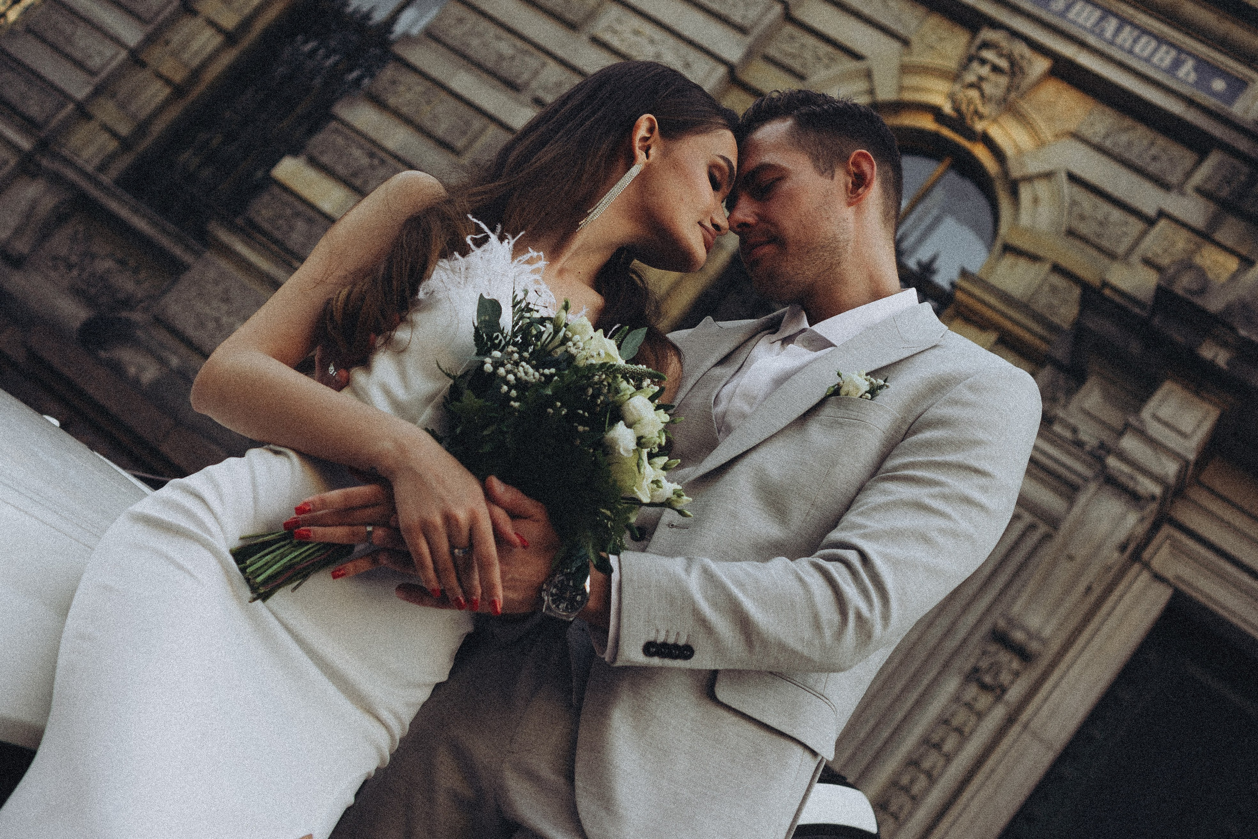 Свадебная сьемка у академии Штиглица. Профессиональный фотограф, Санкт-Петербург — Виктория Богомолова