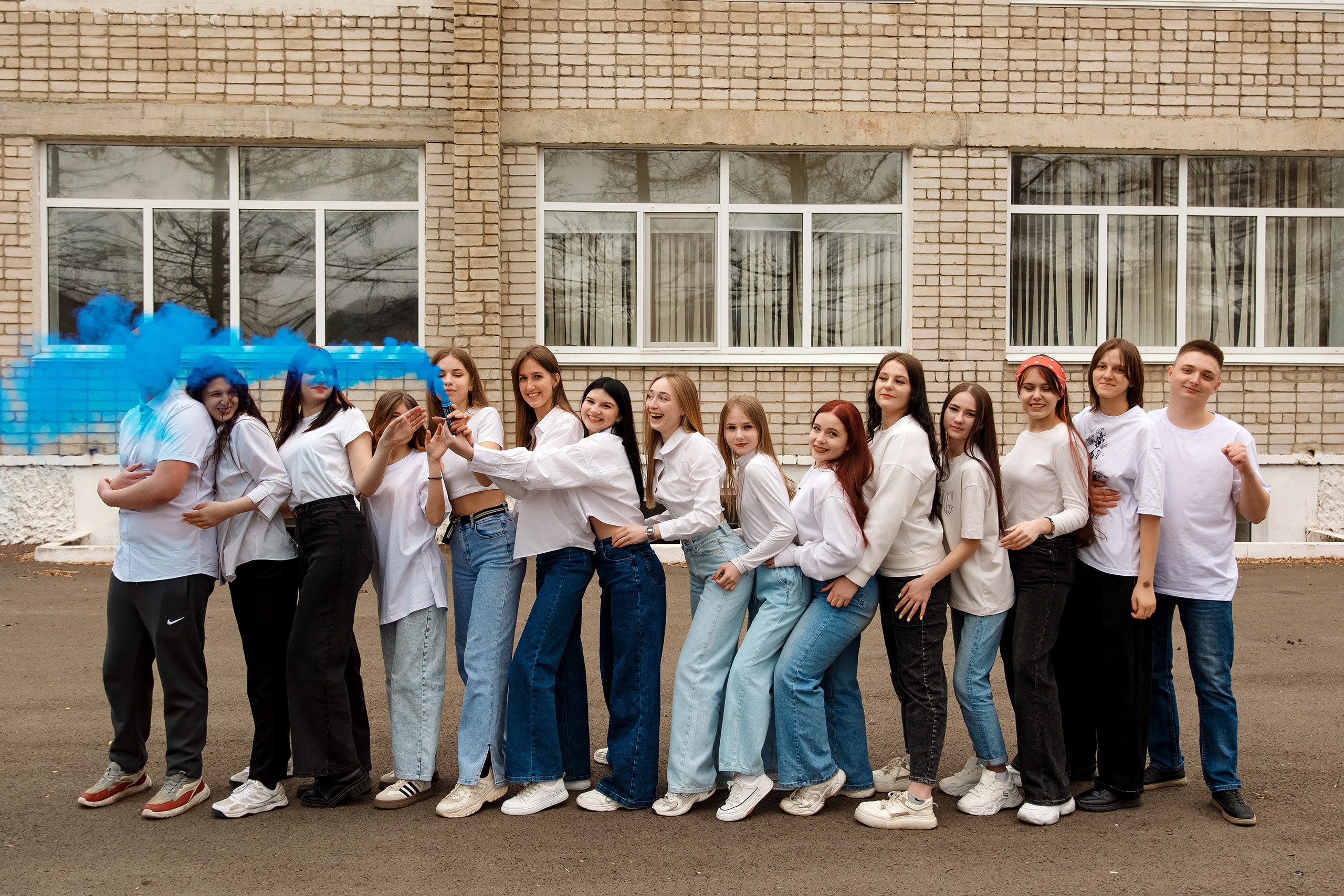 11 класс с. Барабаш. Фотограф Любовь Корниенко, Примоский край