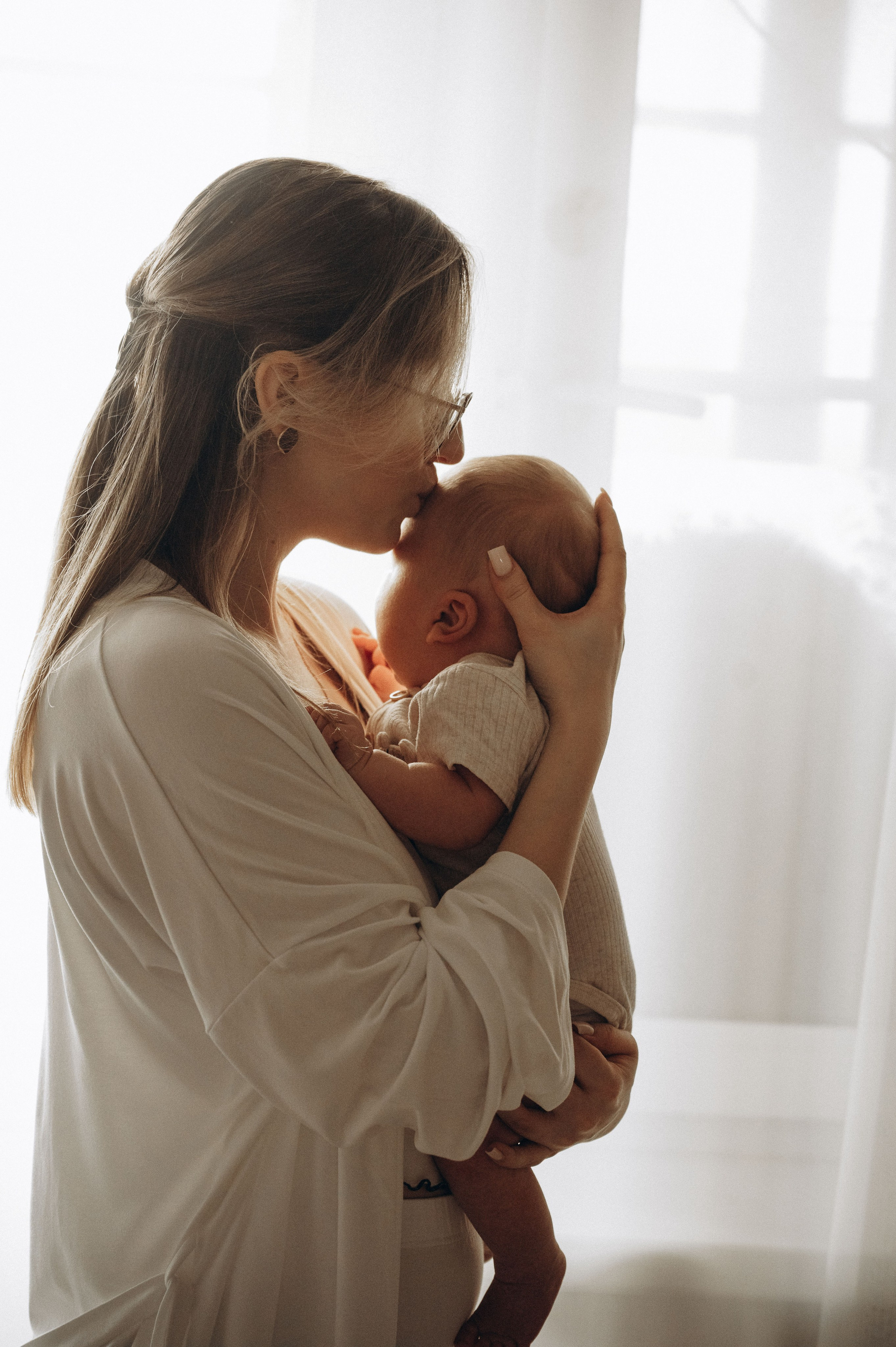 Иван, Ксения и Лев. Фотограф беременности и семьи, домашние съемки, Ньюборн