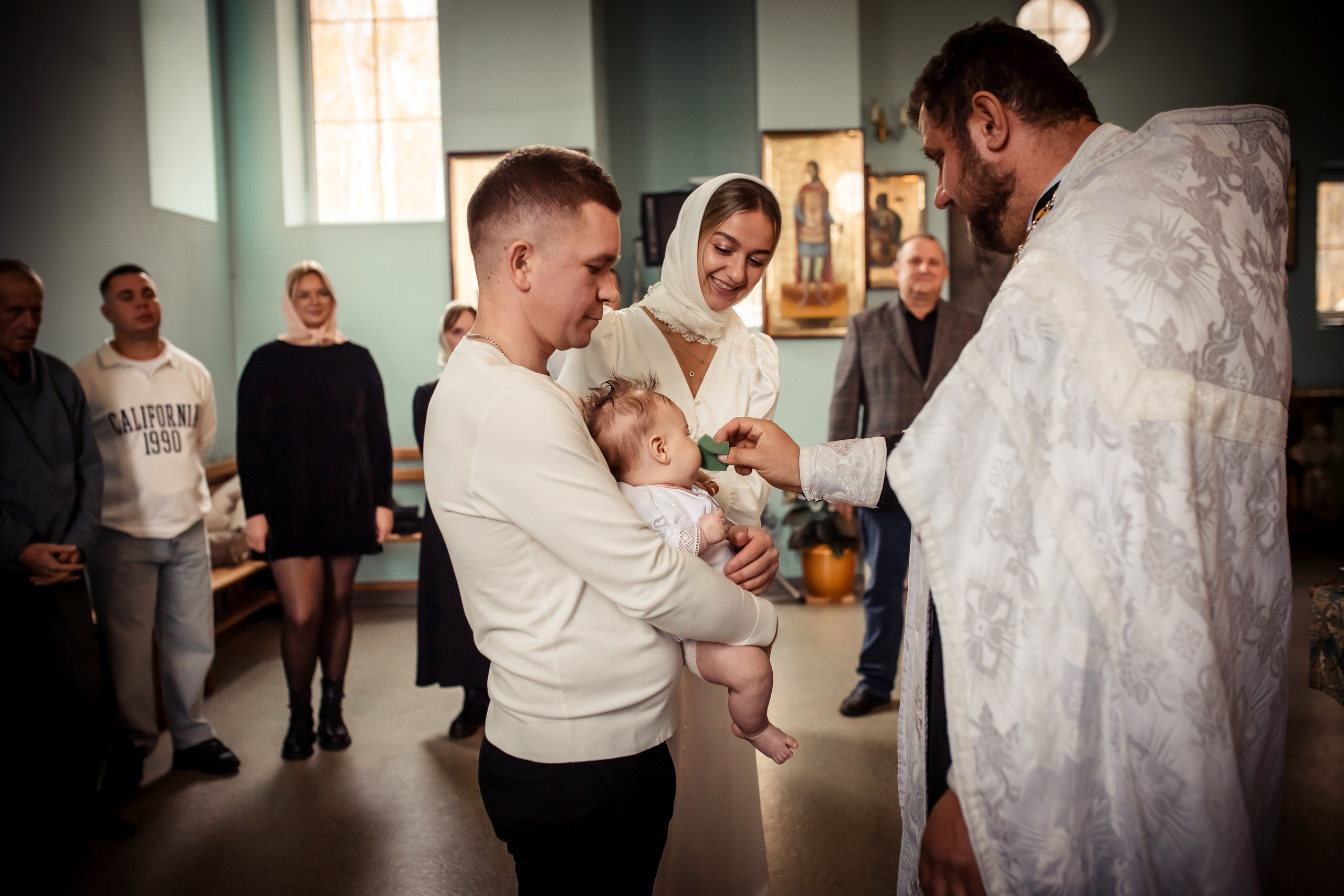 Крещение Верочки