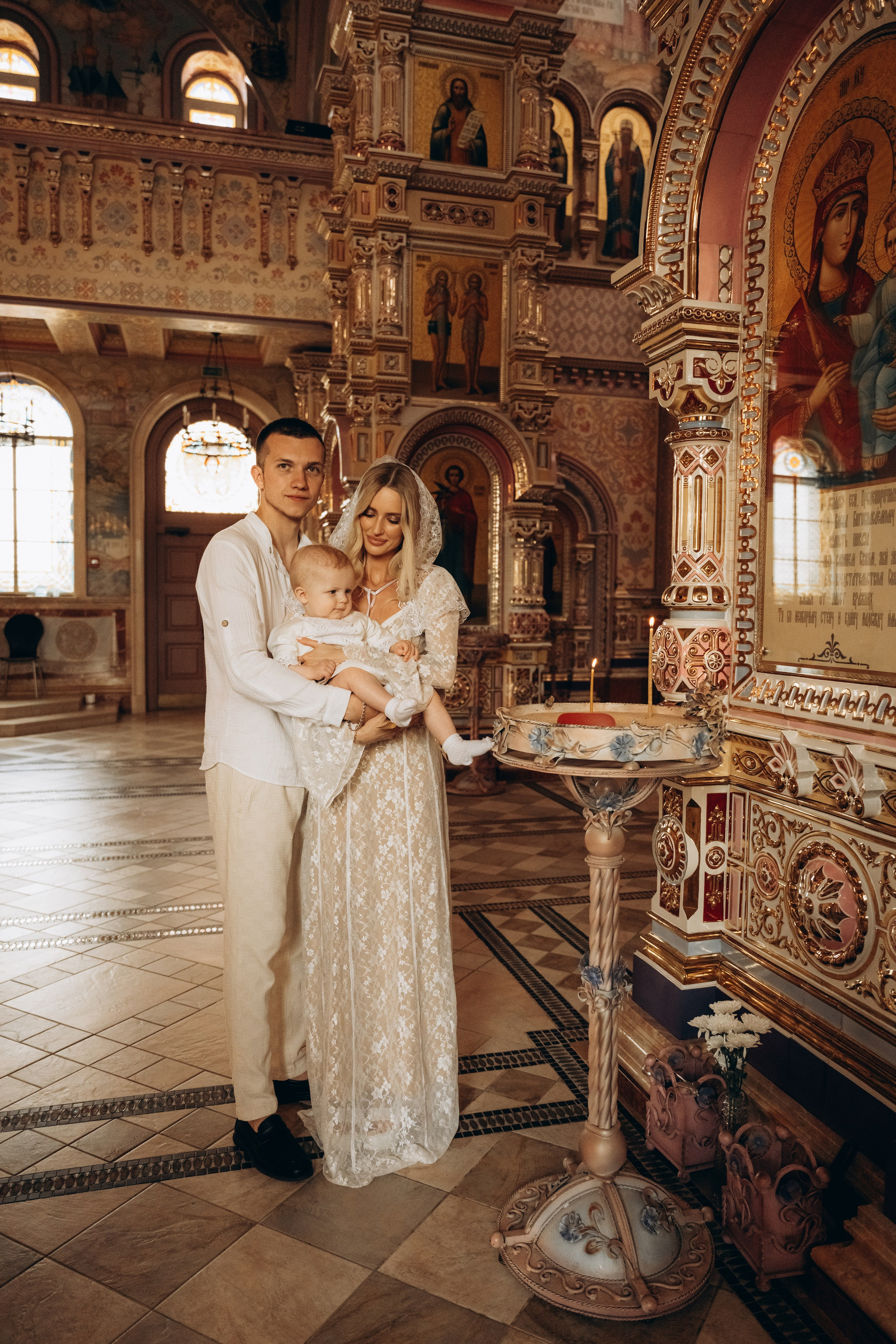 Крещение Тёмы. Фотограф Мария Миллс | Минск