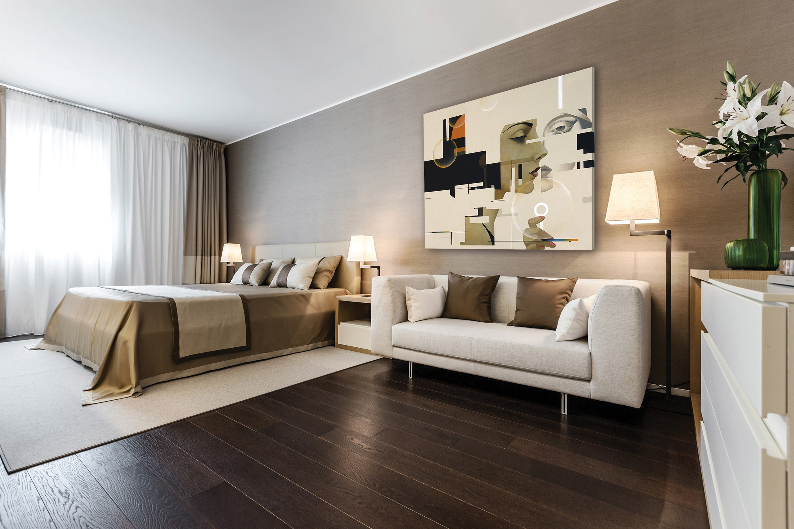 Дуальность. Художник-абстракционист Ольга Рикун. Москва