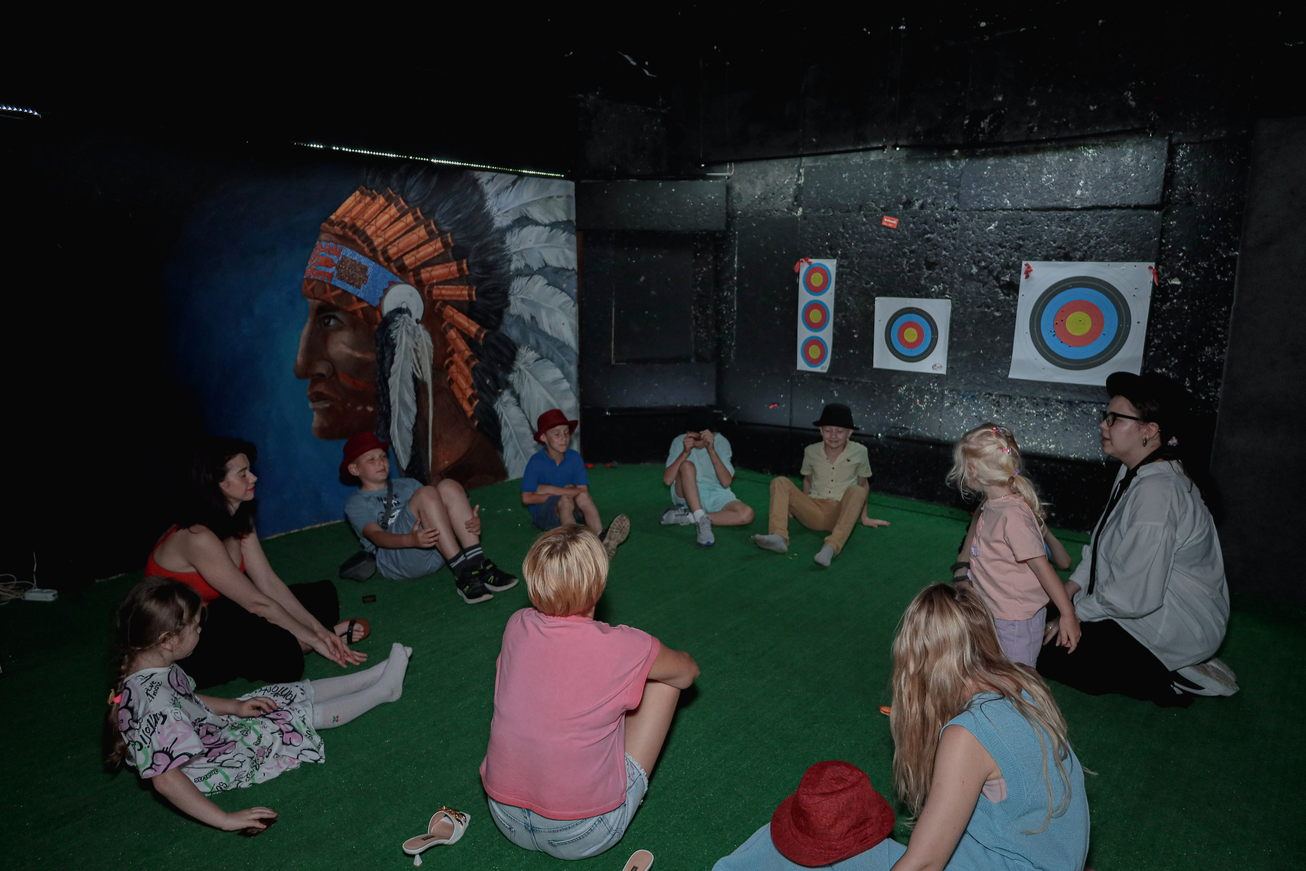 День рождение в стрелковом клубе. Фотограф Надршина Лилия