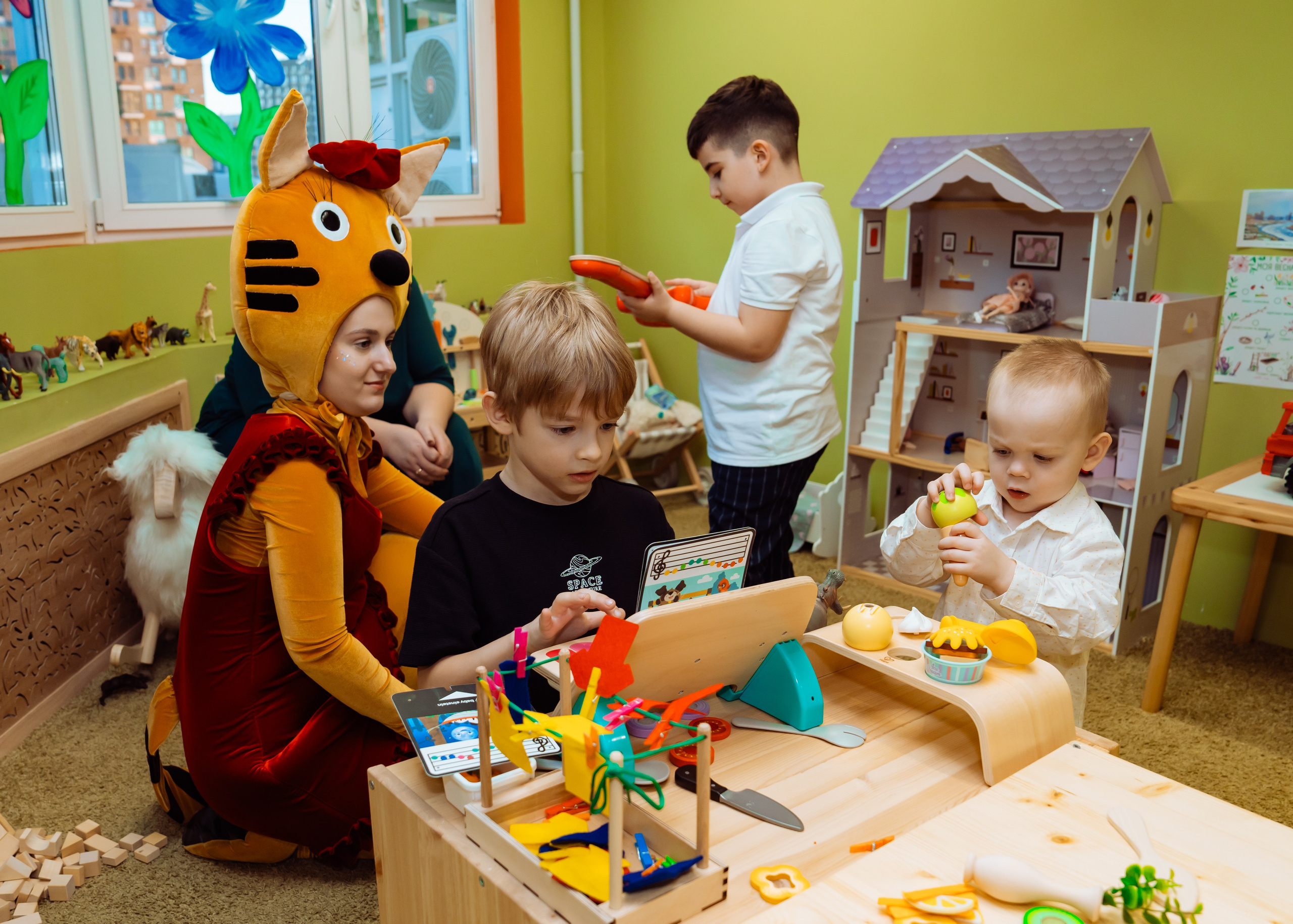 Карамелька в гостях у Романа. Крамер Юлиана детский и семейный фотограф