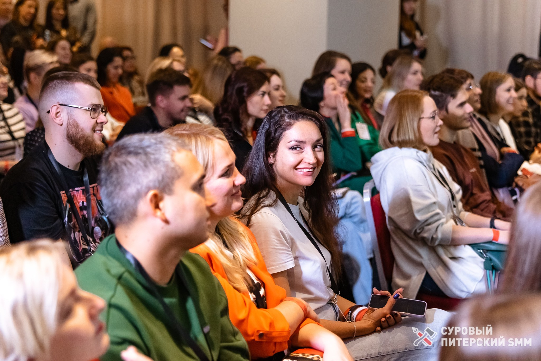 Репортаж конференции «Суровый Питерский SMM». Фотограф в Санкт-Петербурге Ефремова Наталья