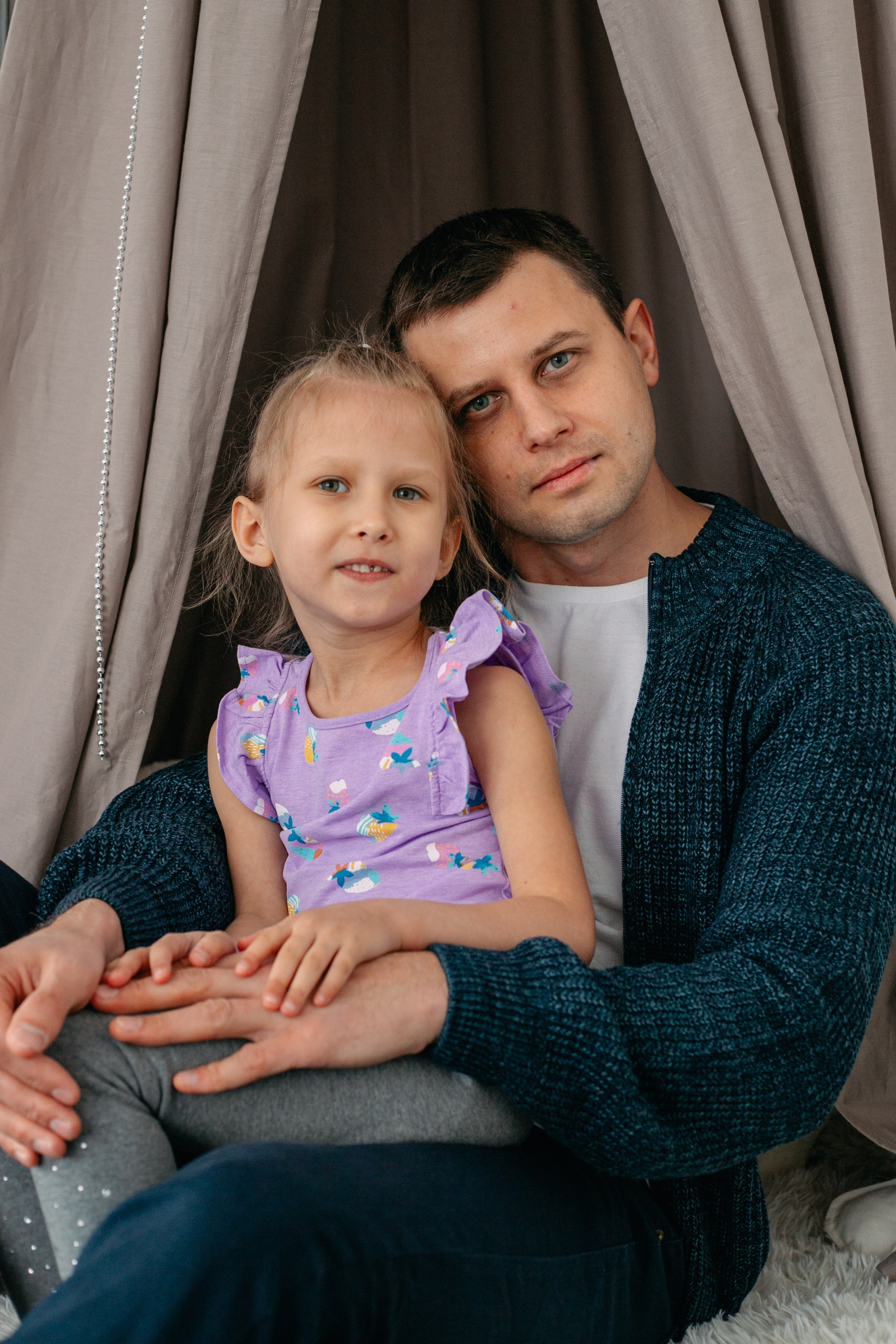 Папа и дочь. Фотограф в Хабаровске Валерия Егошина