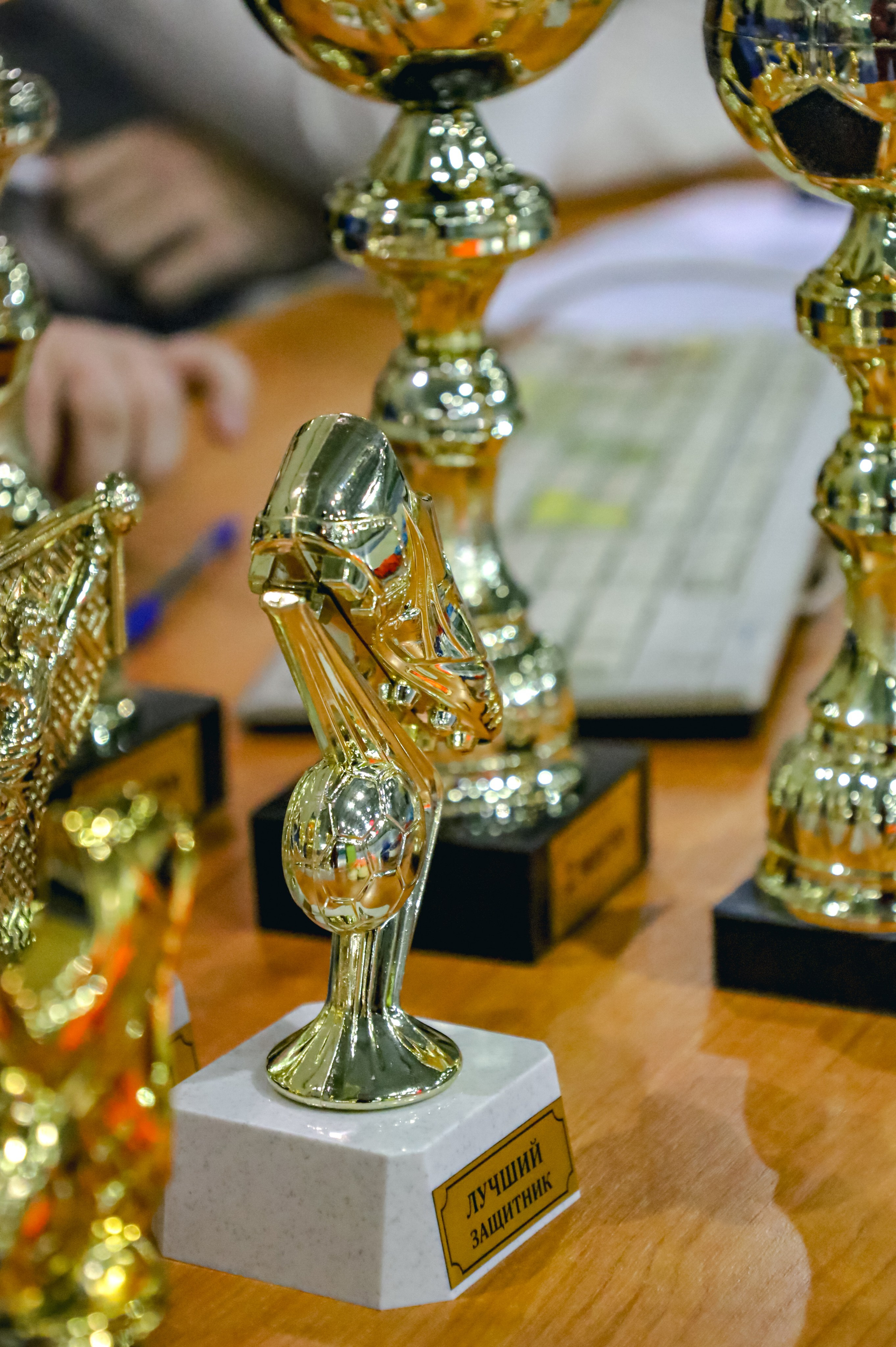 Детский турнир по футболу. Никонорова Анастасия