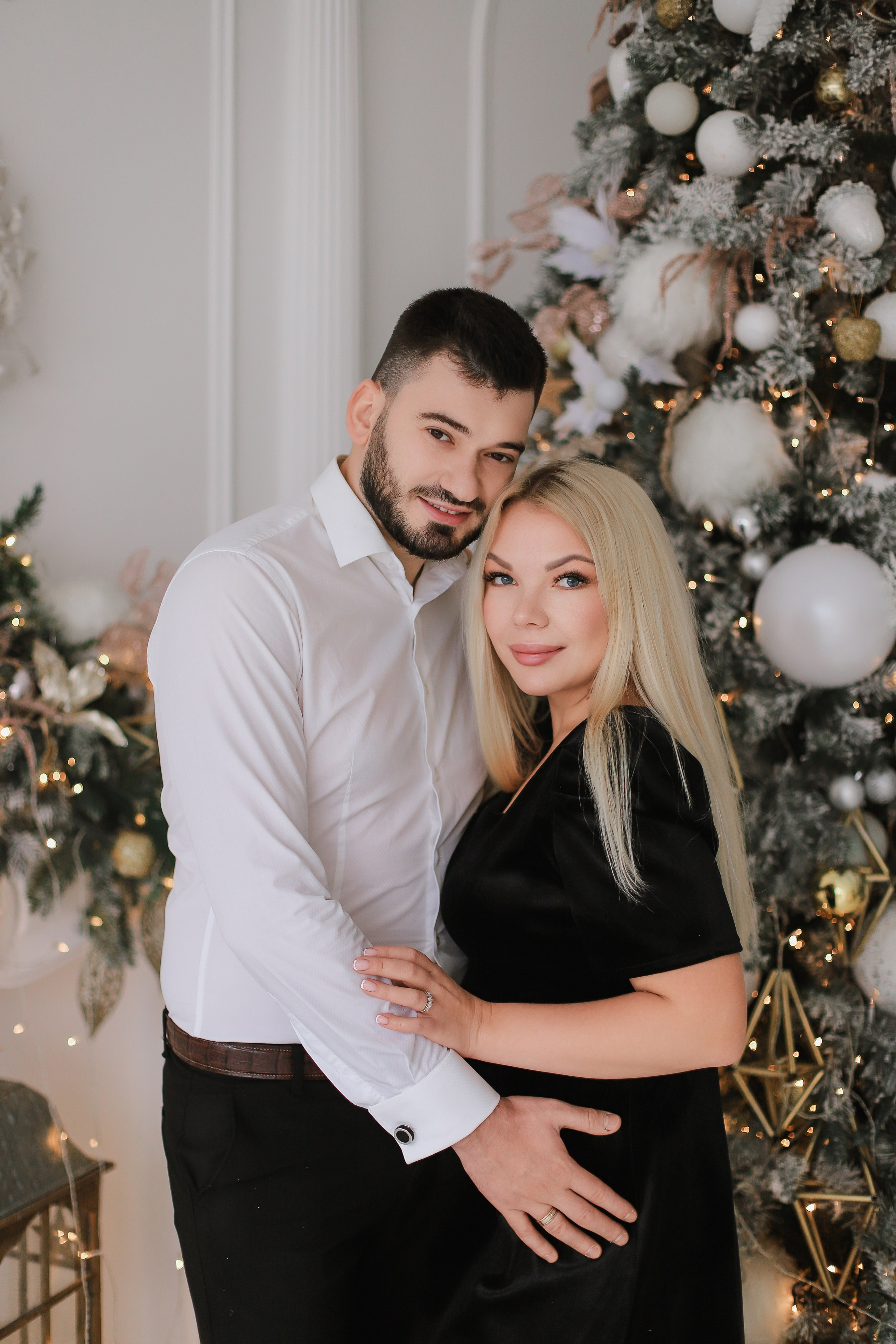 Новогодняя в студии Луна. Свадебный, семейный и детский фотограф в Люберцах Зайцева Анастасия