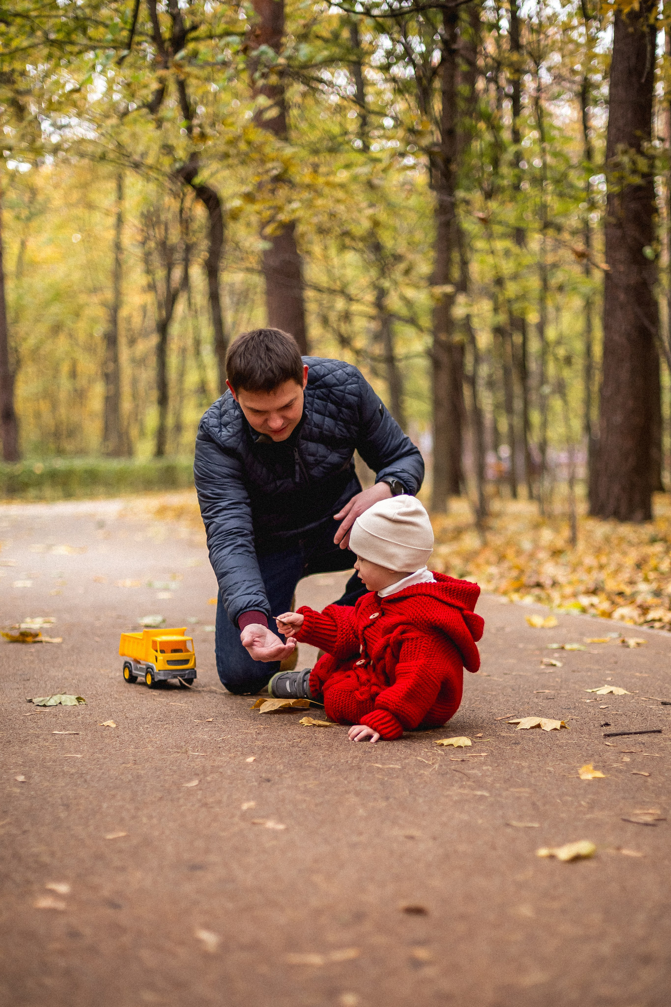 Тепло осени. Леон и родители. Фотограф в Москве Базанова Дарья