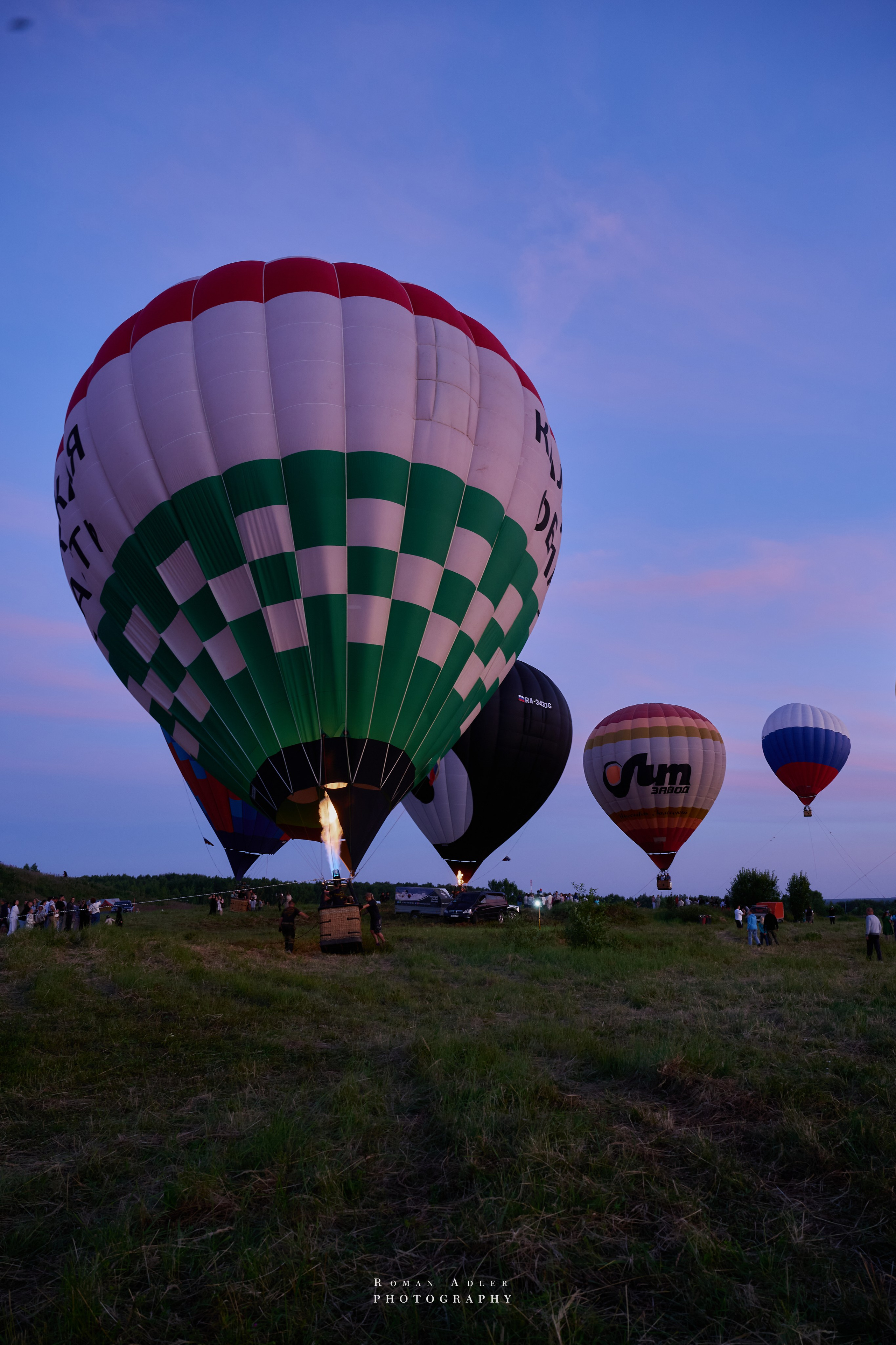 Фестиваль воздухоплавания «Золотое кольцо России». Фотограф Роман Адлер