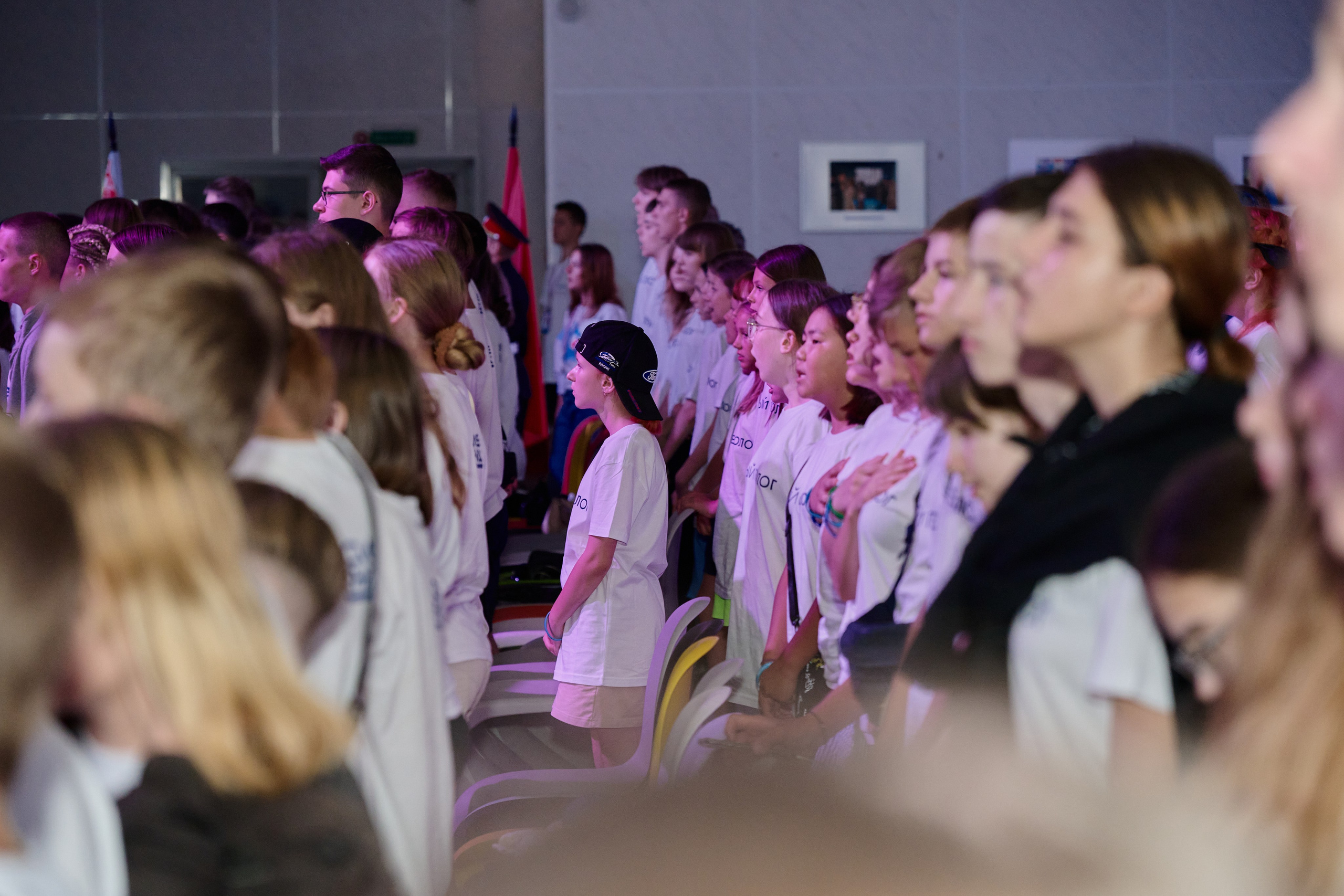 Открытие смены «Юный Геолог». ВДЦ «Смена» Авугст 2024 Анапа. Фотограф Роман Адлер