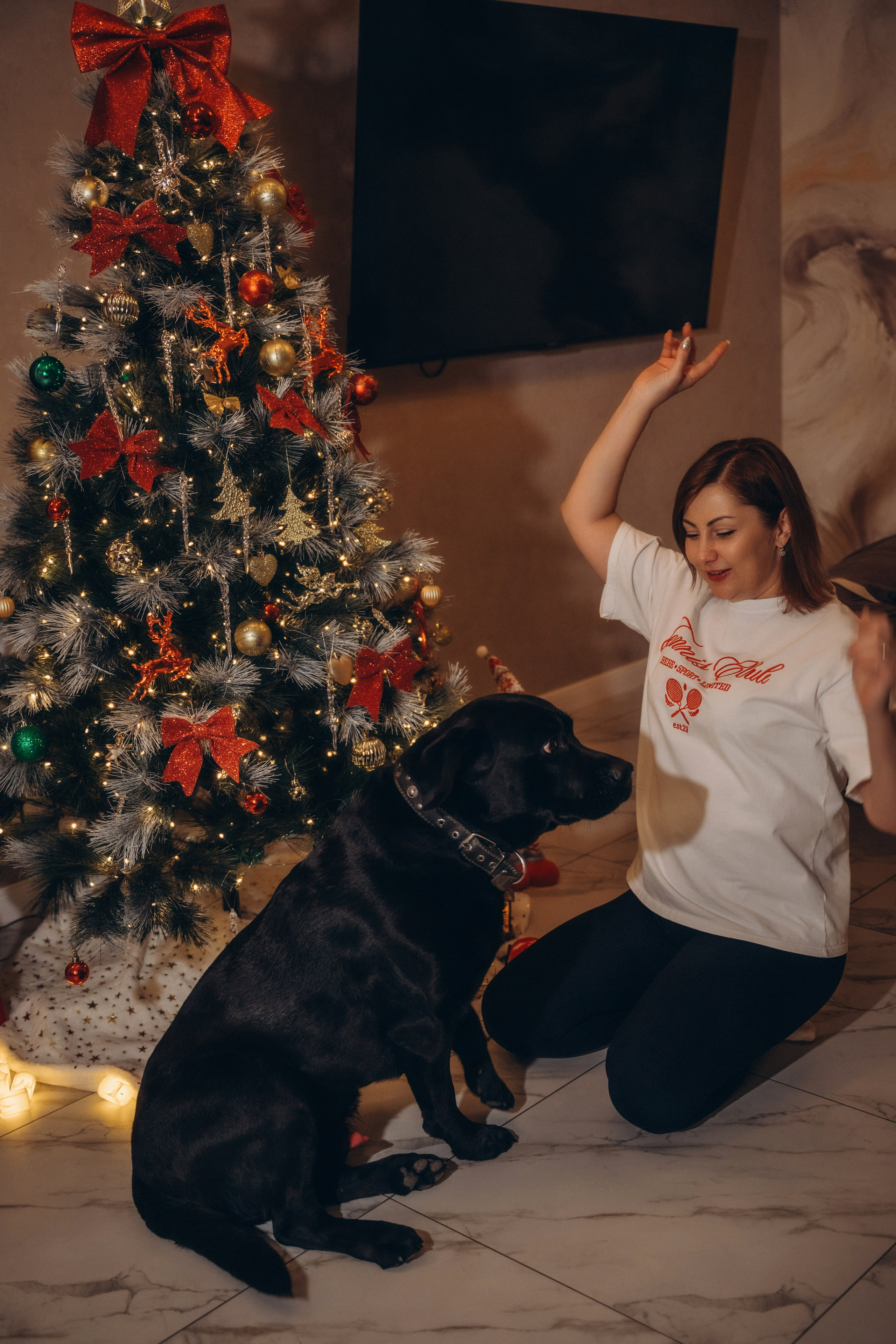 Семья Киприяновы, Новый год дома. Семейный фотограф в Белгороде Амелина Алина
