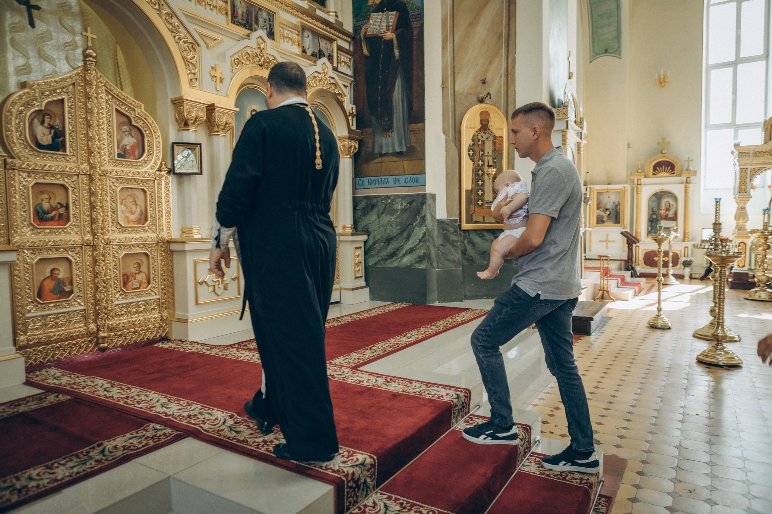 Крещение Тимофея. Семейный фотограф и фотограф на роды в Ростове-на-Дону Мухина Виктория