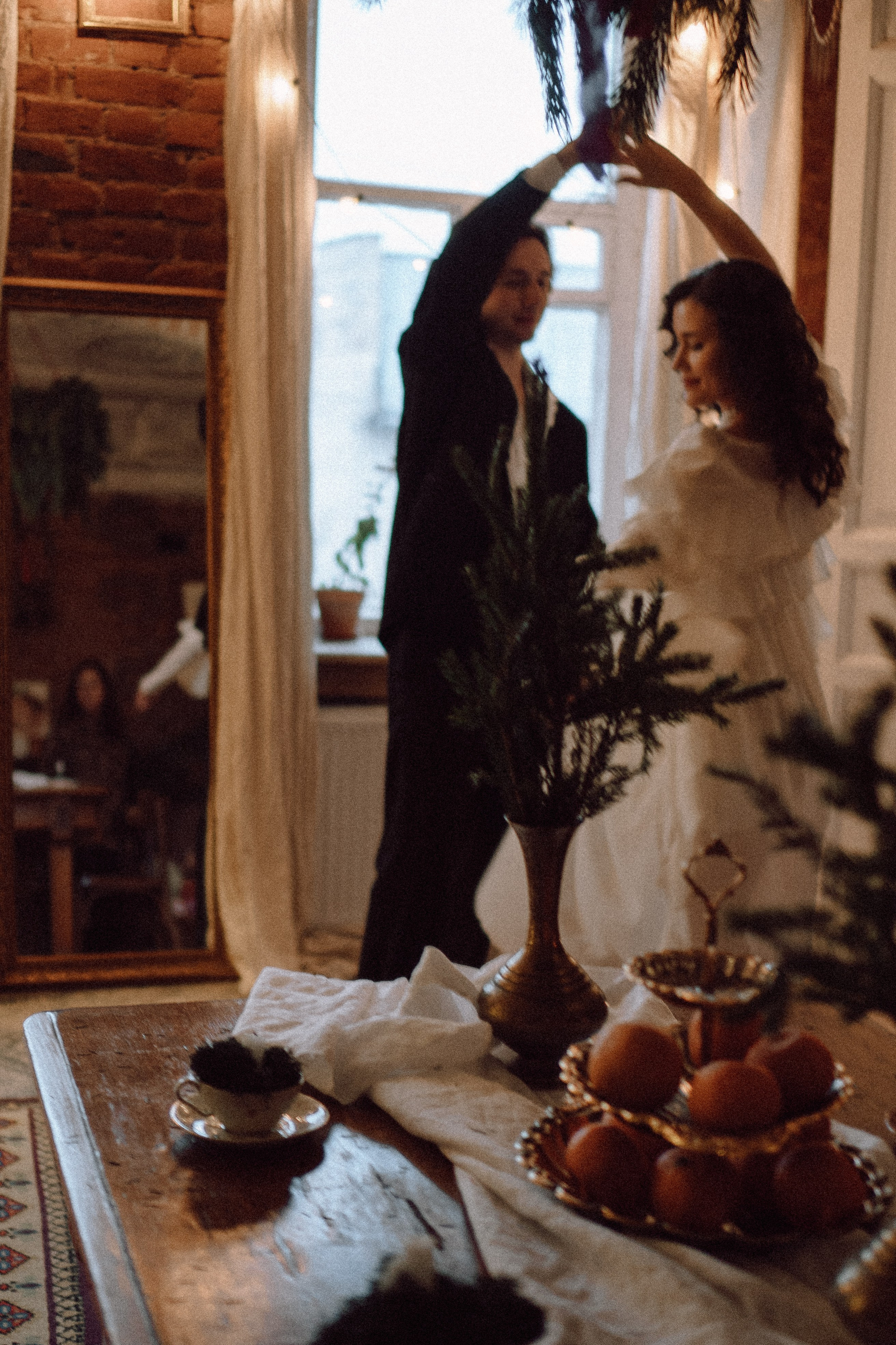 УТРО ЖЕНИХА И НЕВЕСТЫ В ФОТОСТУДИИ И ОСНОВНАЯ ФОТОСЕСИСИЯ ЗИМОЙ. Профессиональный фотограф, Санкт-Петербург — Виктория Богомолова