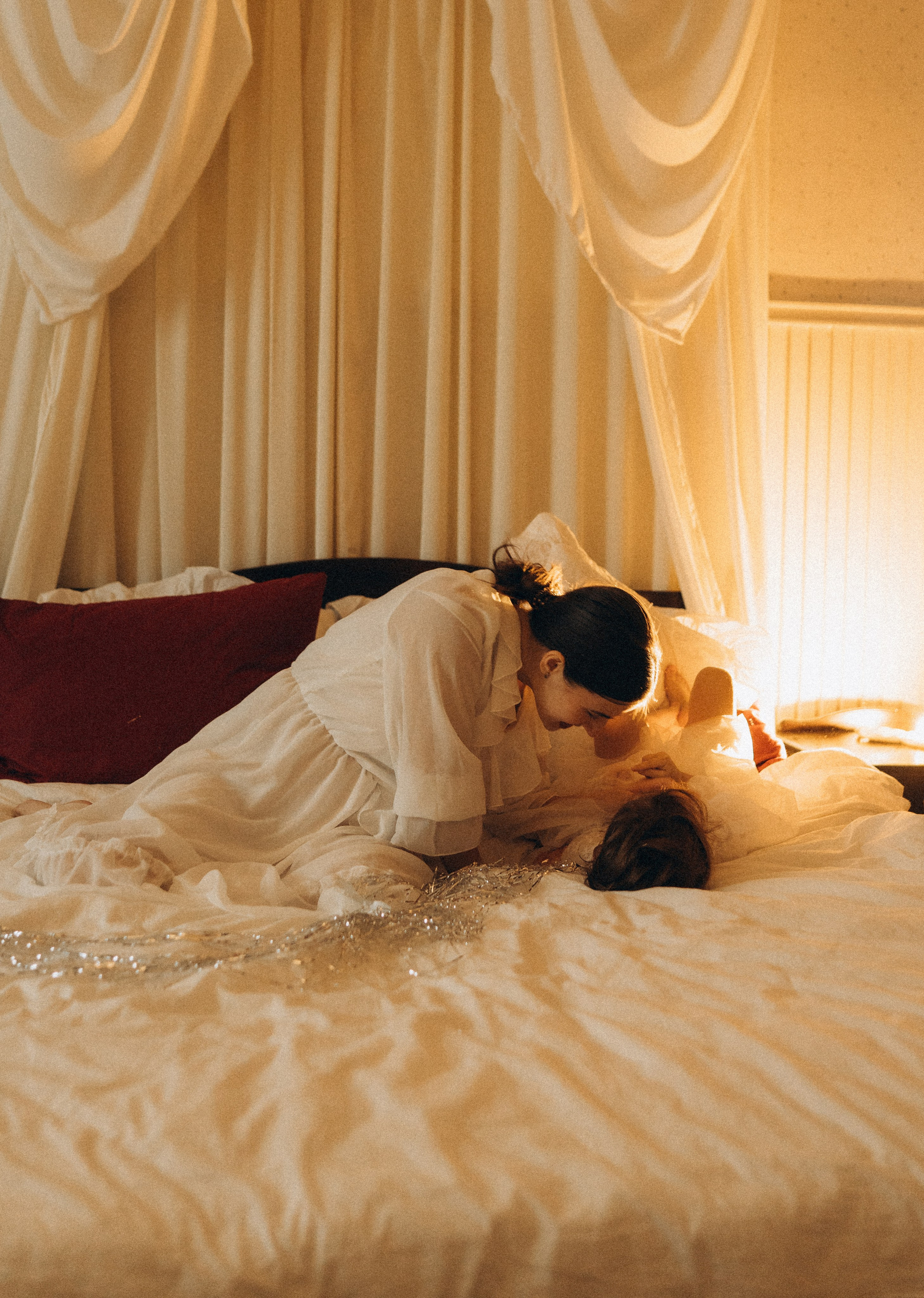 Мама с дочкой. Портретный фотограф в г. Москва Солнцево Яковлева Анастасия