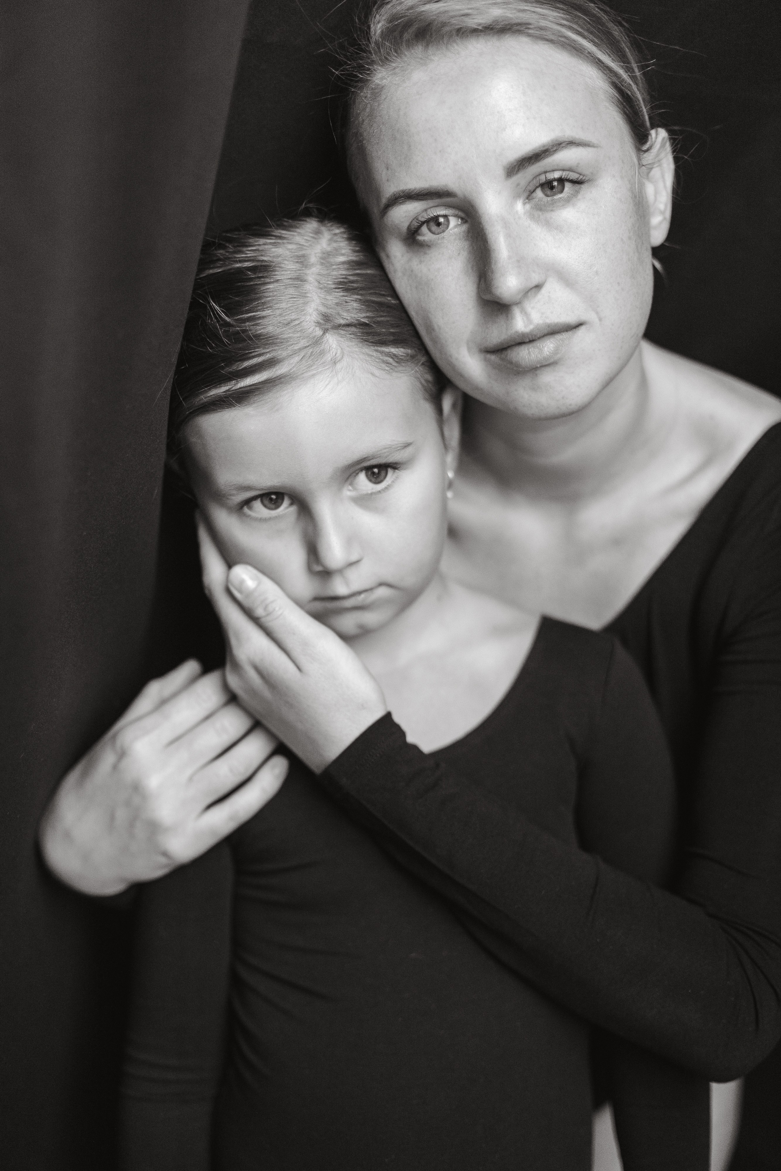 Мама и дочка. Свадебный и портретный фотограф в Королёве Сергей Чихарев