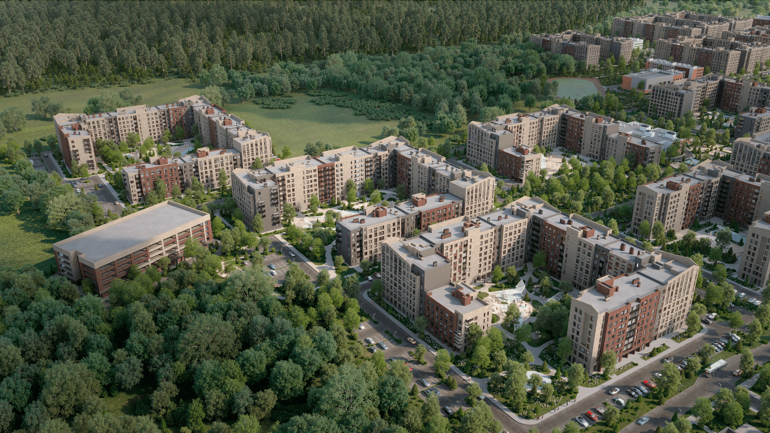 Янино. ГРАНИ Студия архитектурной визуализации