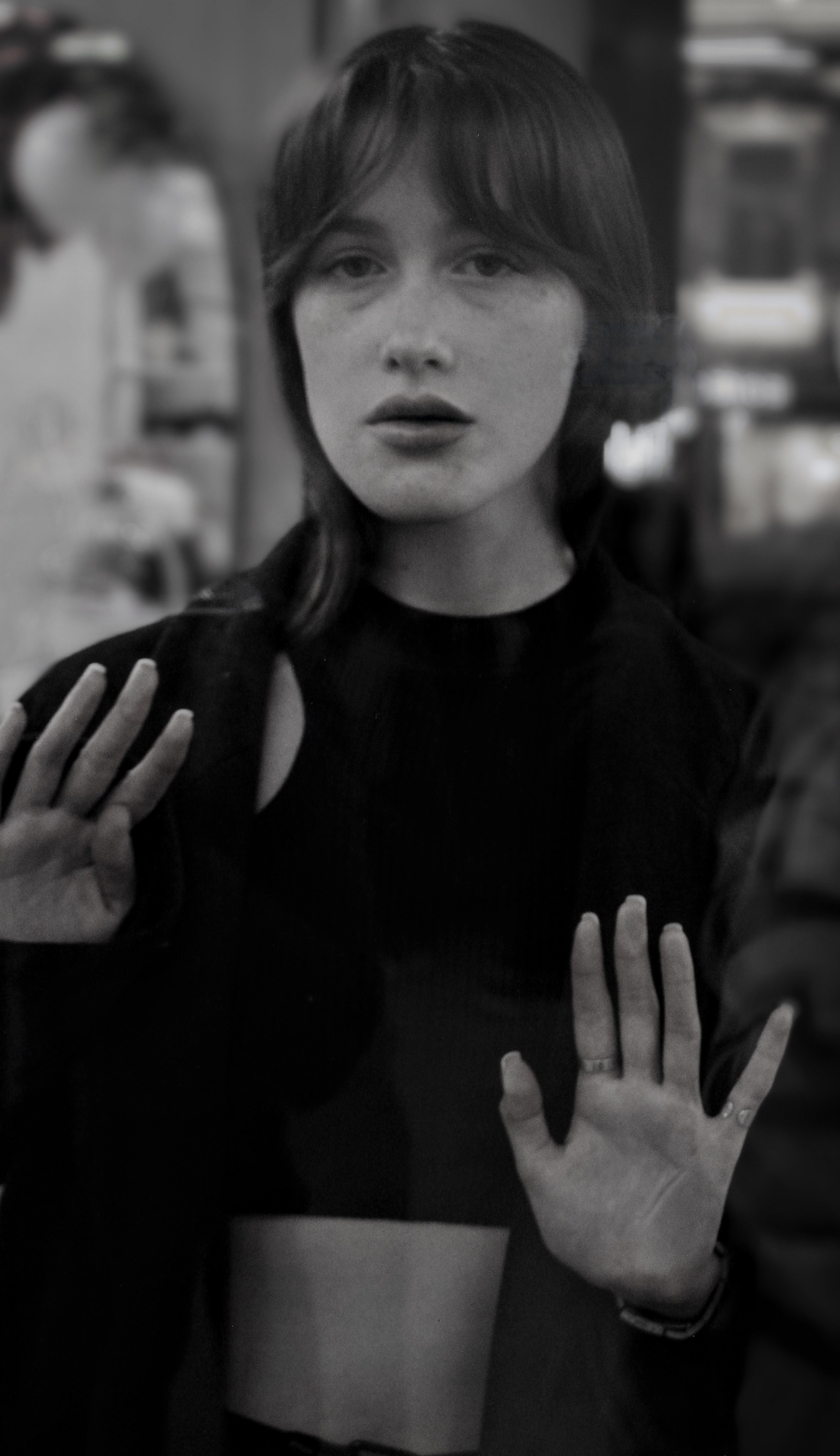 Ирина на локациях в «Lavanda» и «Marimoto». Фотограф Екатерина Козловская