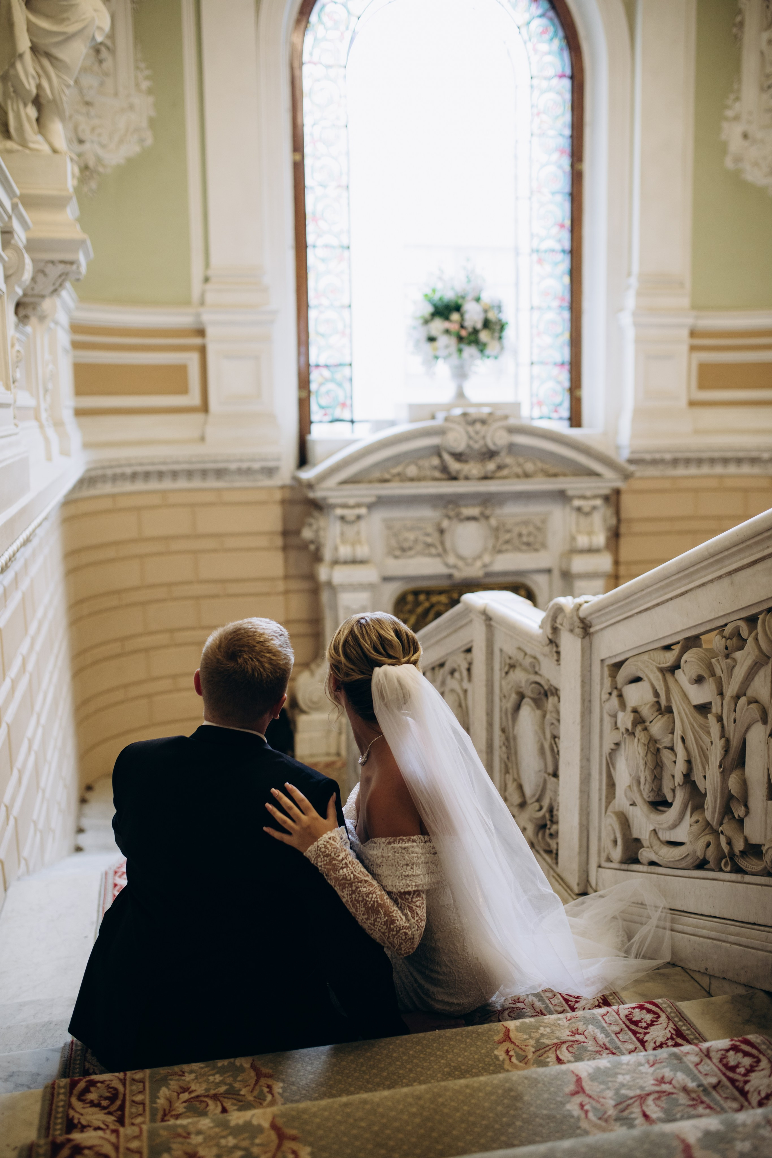 Свадебная регистрация в Загсе на Английской Набережной в Санкт-Петербурге. Фотограф в Санкт-Петербурге Разиля Идиятуллина