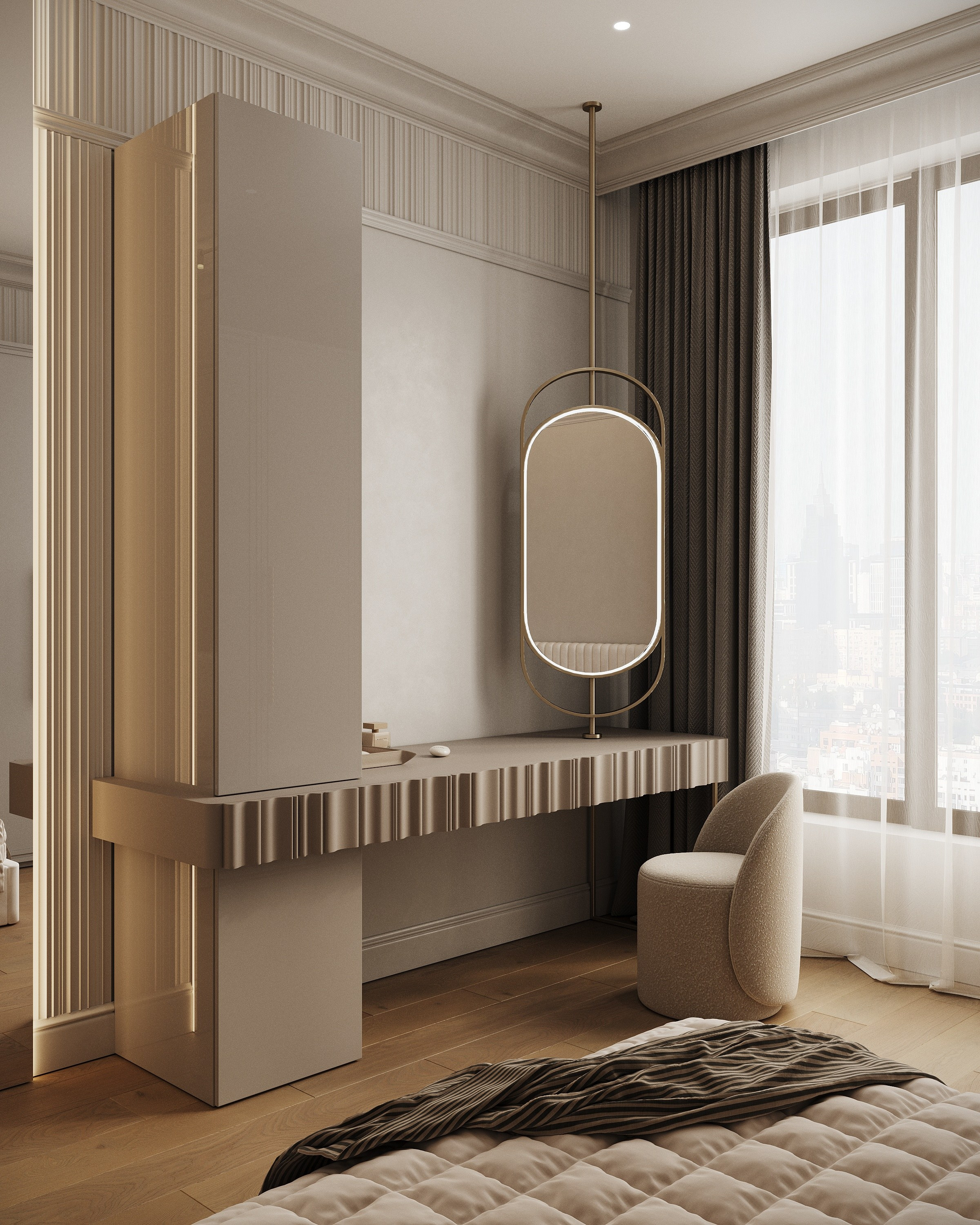 MSK | West Garden 105 м². 3d визуализатор Анастасия Науменко