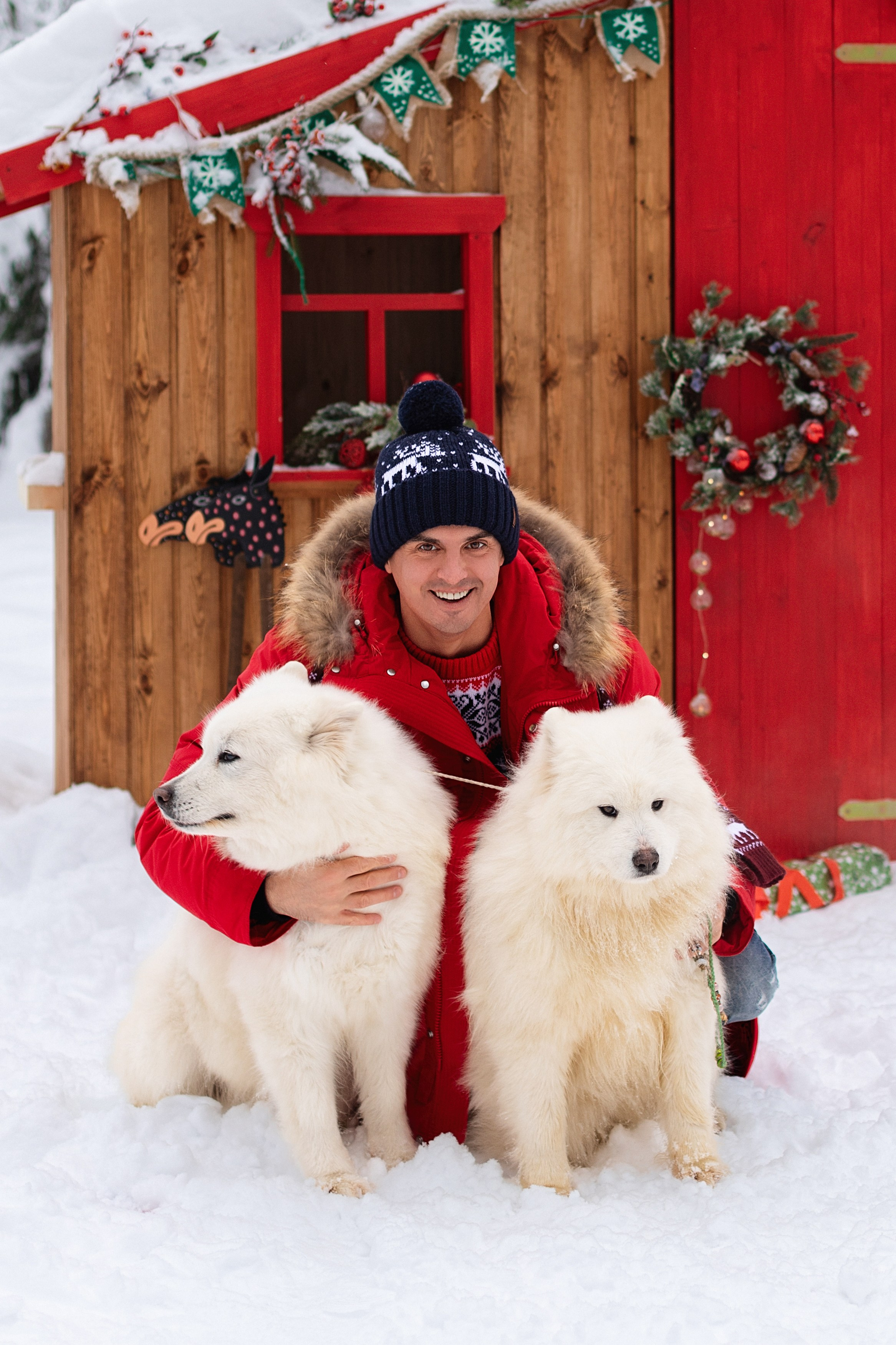 Фотосессия в зимнем лесу для пары. Трубинова Екатерина | Семейный фотограф | Москва