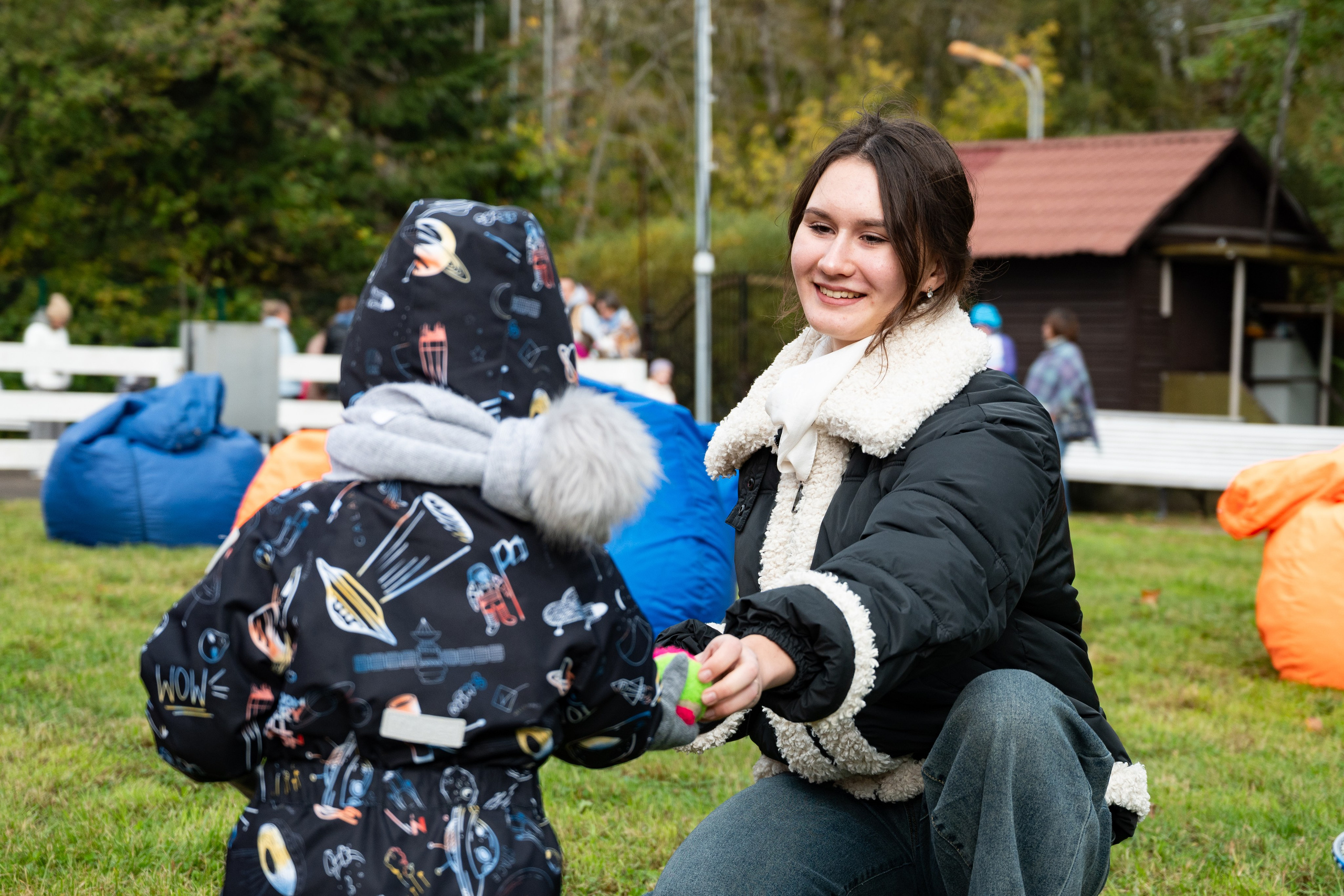 Репортаж на семейном фестивале для сотрудников «Газпромнефть». Фотограф мероприятий в Москве