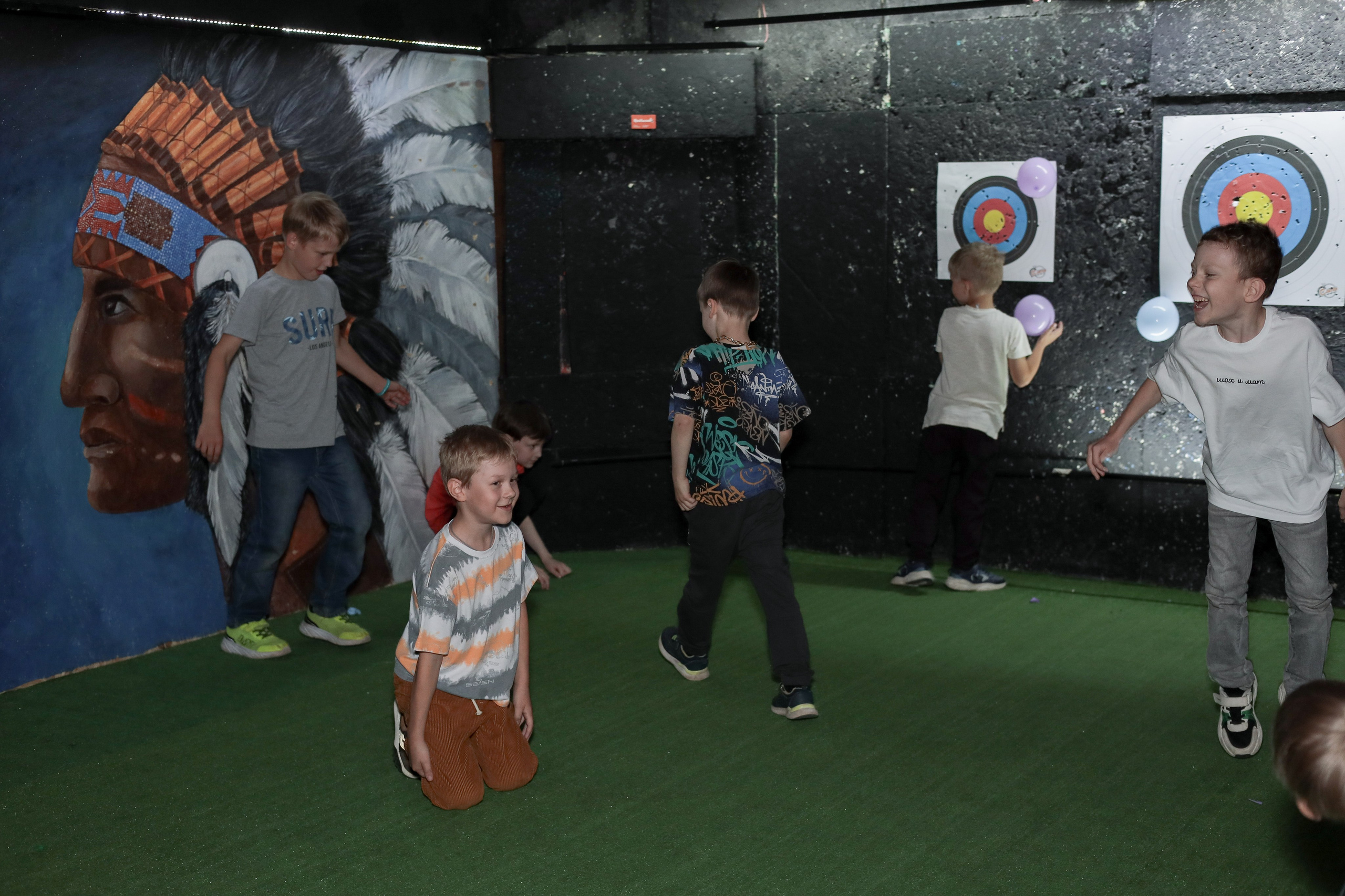 День рождение в стрелковом клубе. Фотограф Надршина Лилия