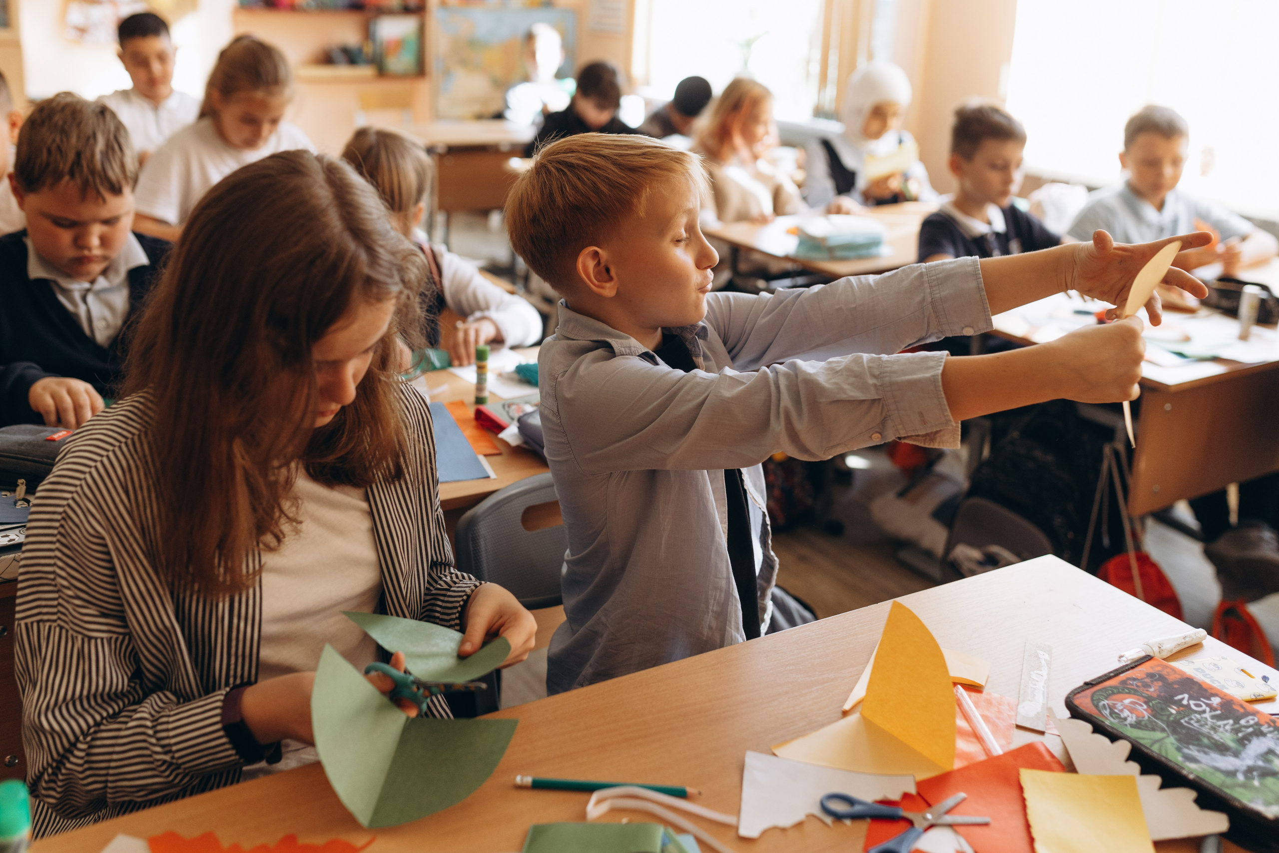 Школьная фотосессия. Фотограф Людмила Оюн