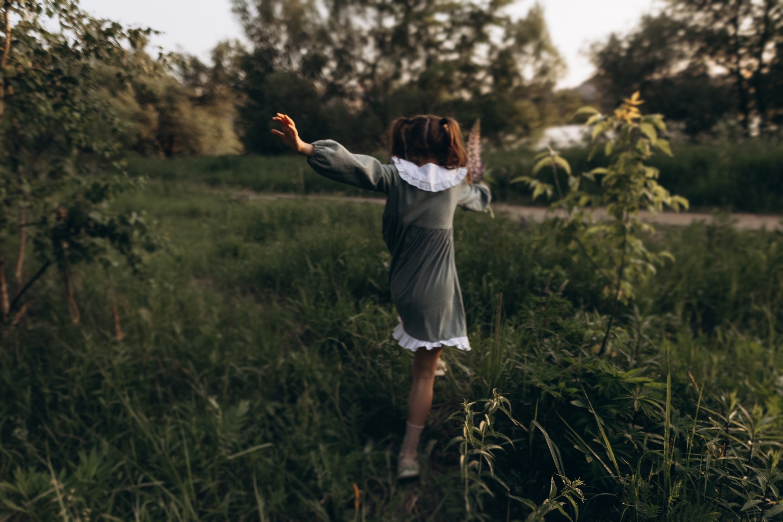 В люпинах. Фотограф Людмила Оюн