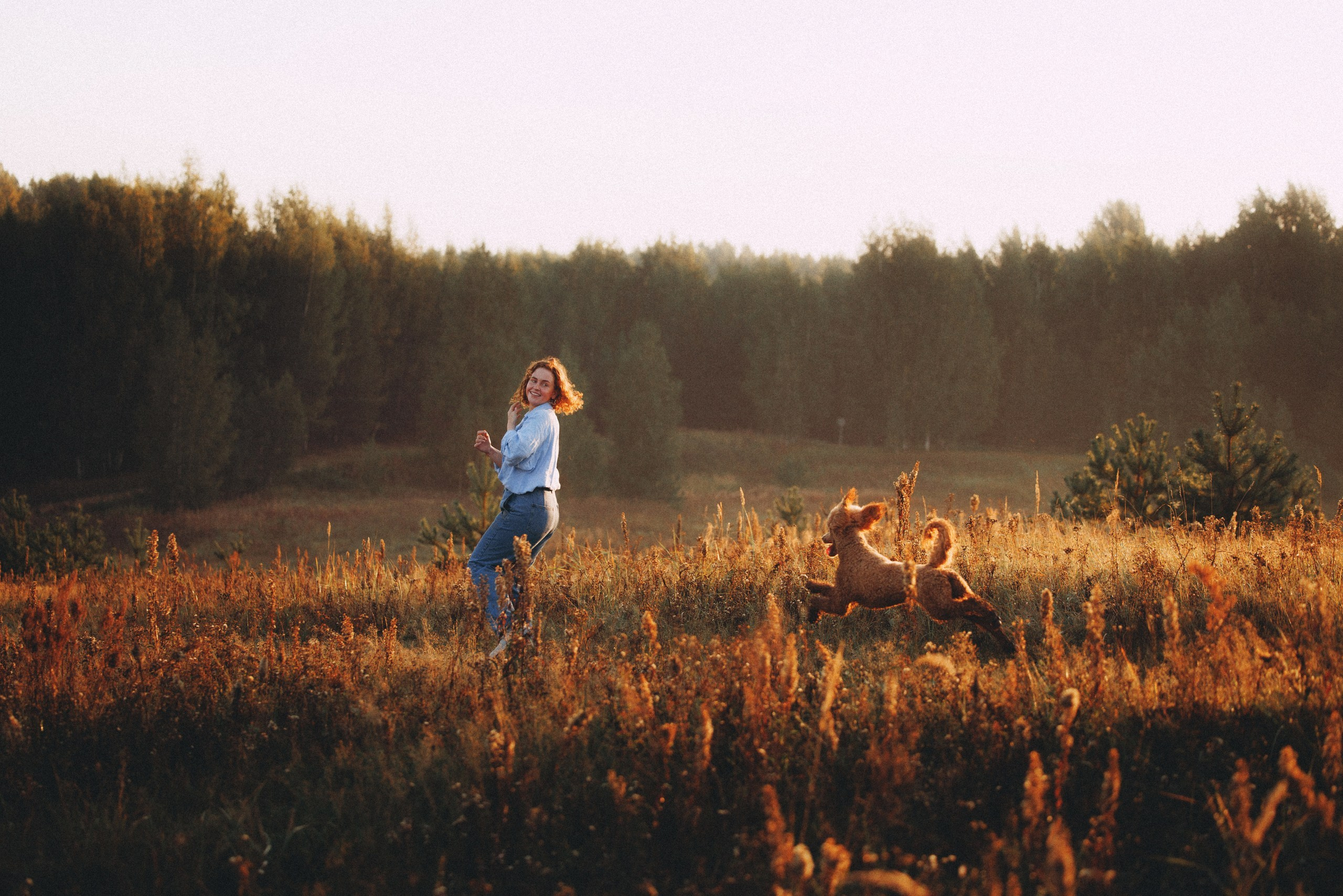 Юля, Кир и Цера. Фотограф анималист Осипчикова Мария