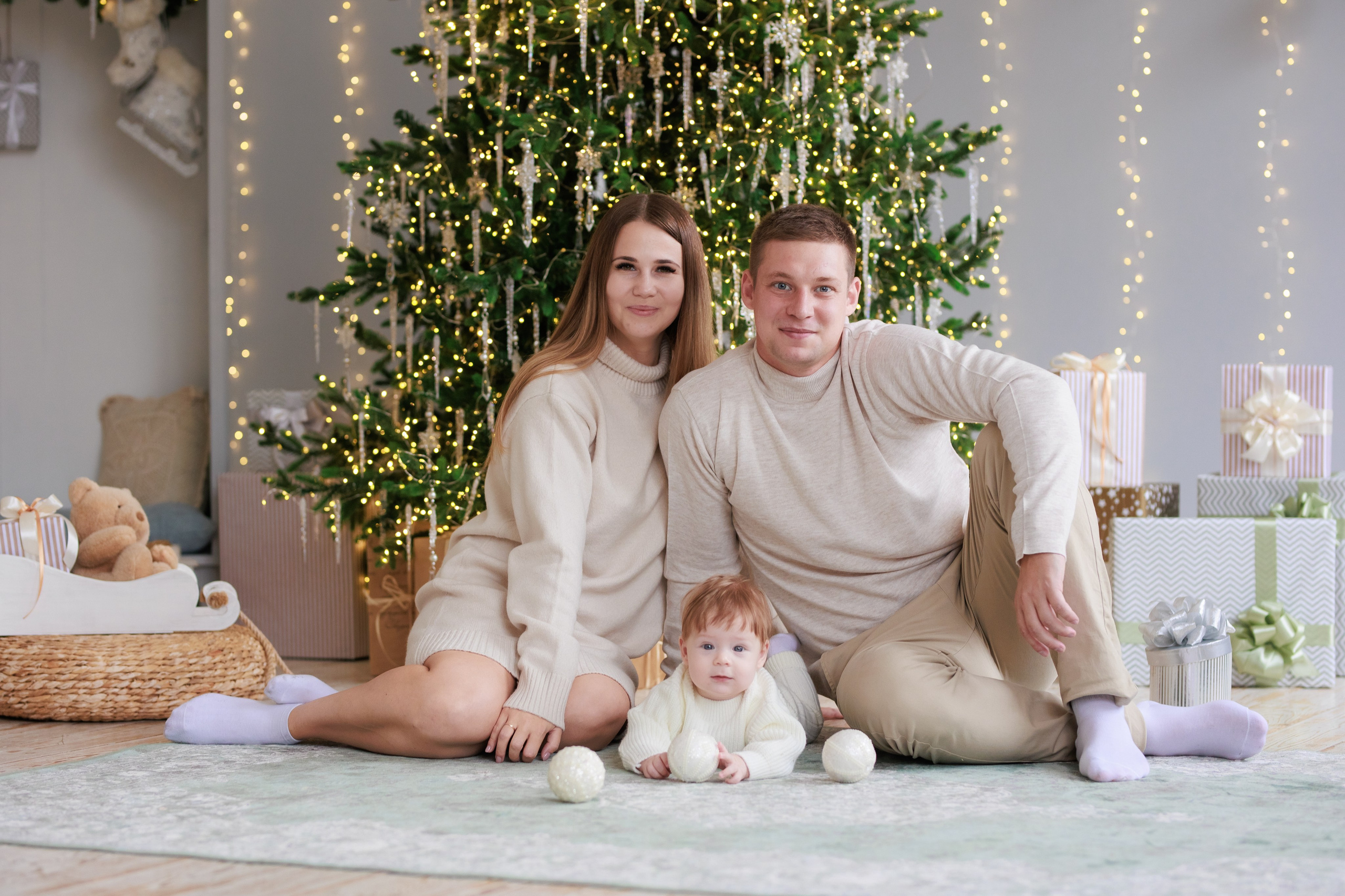 Кристина, Женя и Егор. Семейный и детский фотограф в Москве Шарапова Ирина