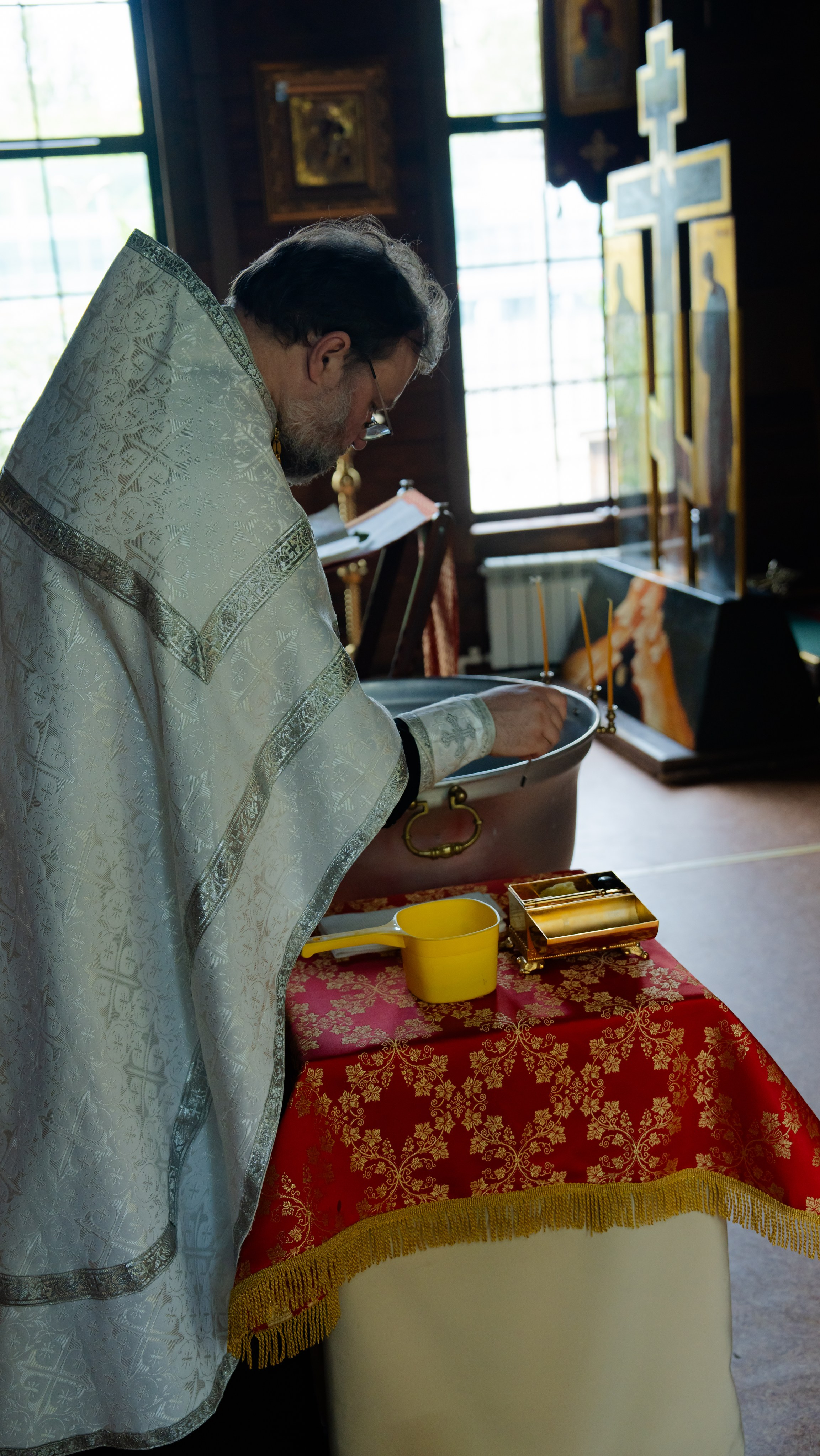 Таинство Крещения Евгении. Крамер Юлиана детский и семейный фотограф