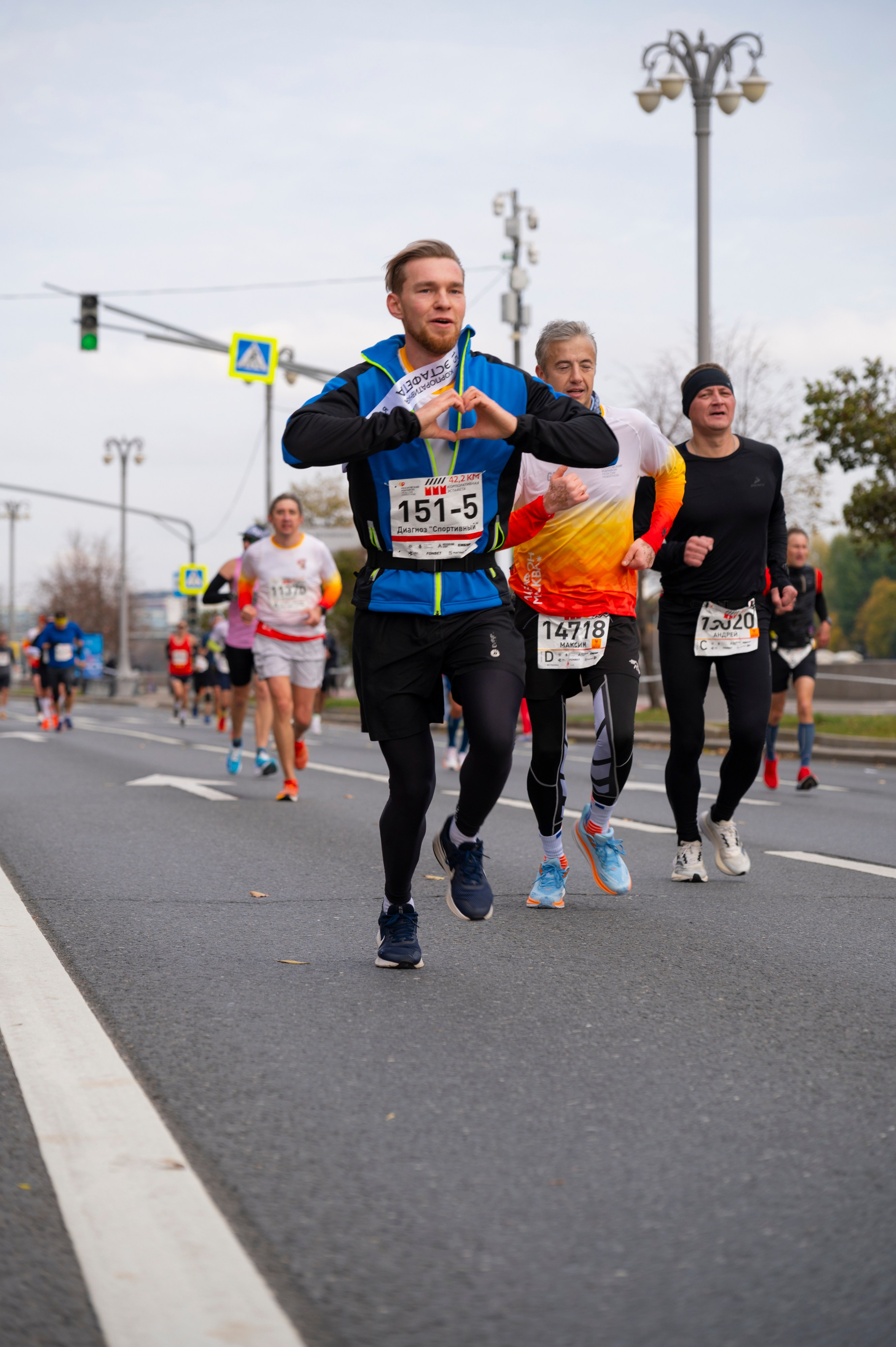 Спортивные мероприятия: Московский марафон 2024. Фотограф Михаил Волков