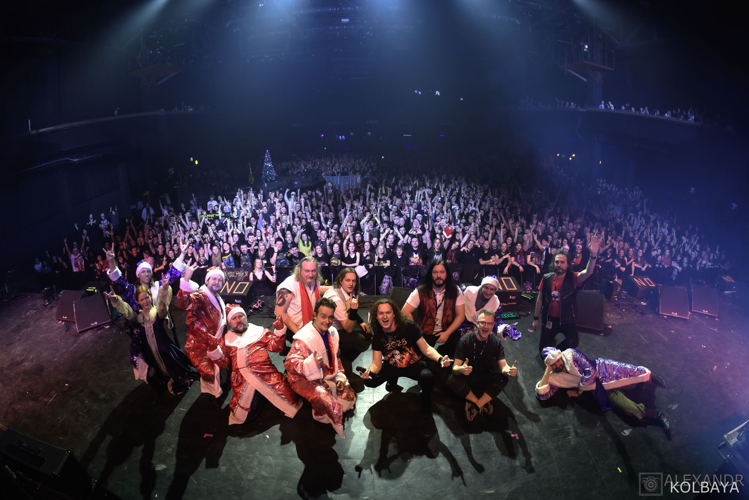 Фоторепортаж с Метал-Елки 2026. Концертный и театральный репортажный фотограф в Москве Александр Колбая