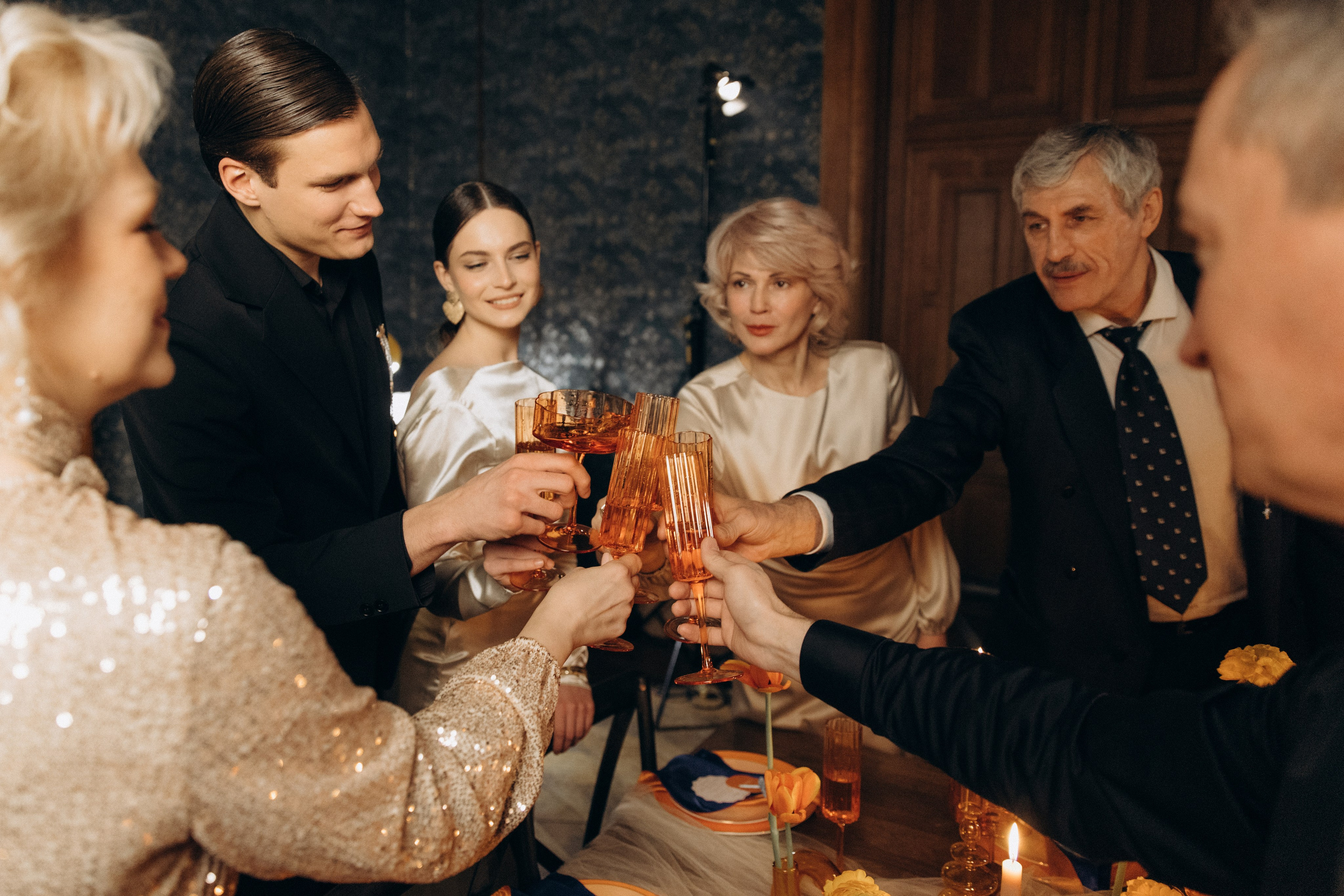 Михаил и Алина. Камерный ужин. Свадебный фотограф Москва Павел Фетисов