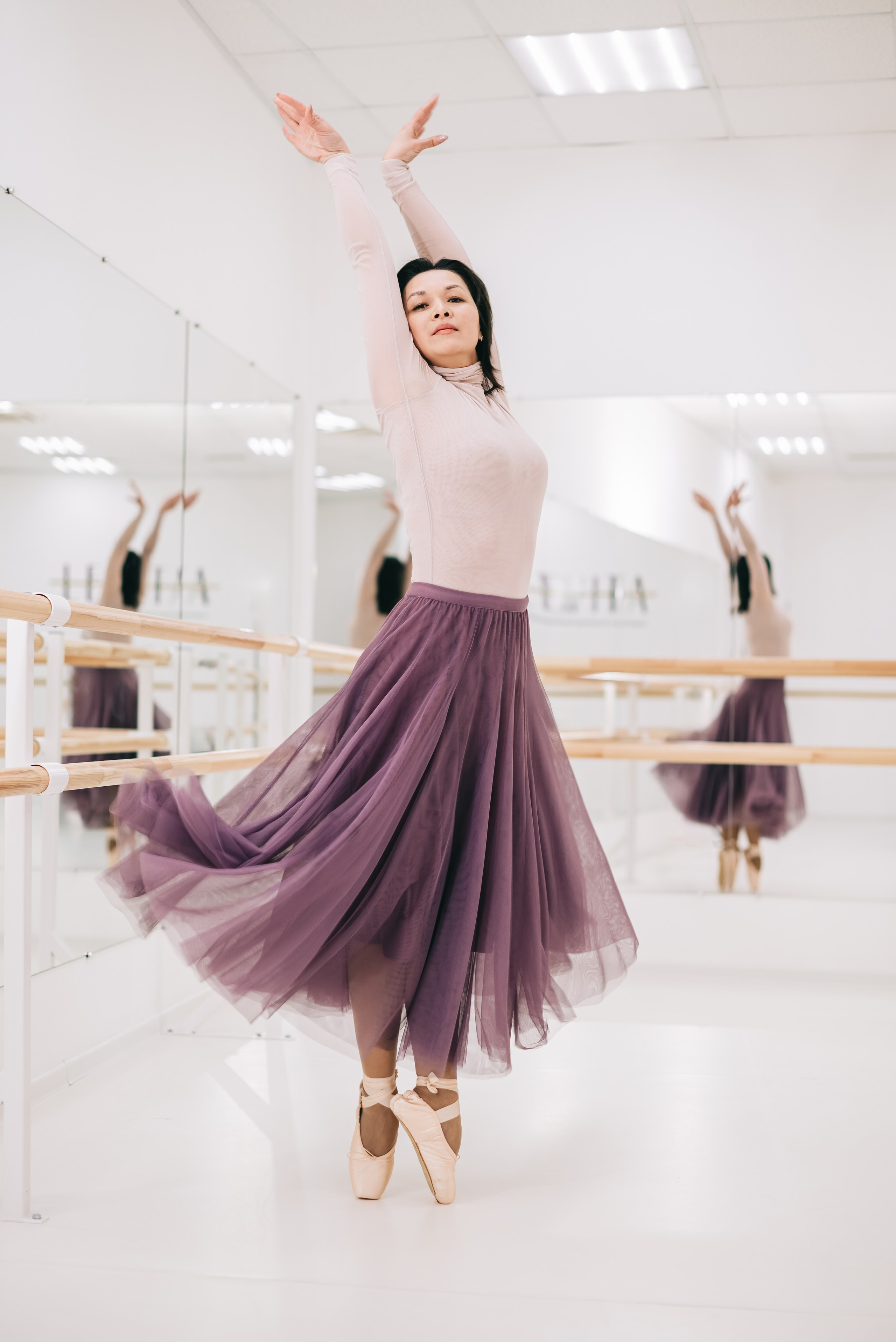 Фотосессия для балетной студии LEVITA