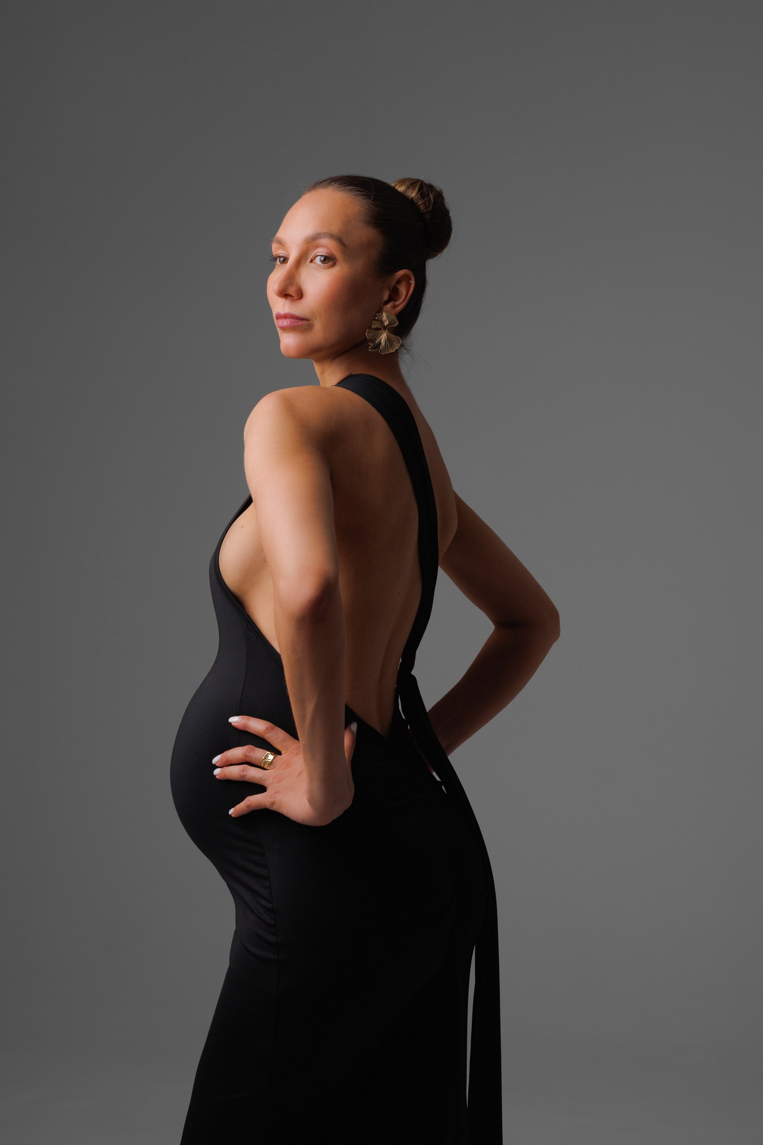 Пётр и Марина — фотосессия беременности, семейная фотосессия. Анастасия, Фотограф женского портрета и беременности в стиле vogue