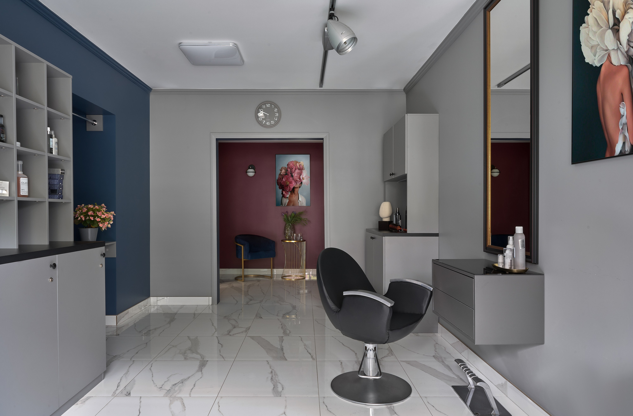 Лаконичный салон красоты. Фотограф Наталья Вершинина