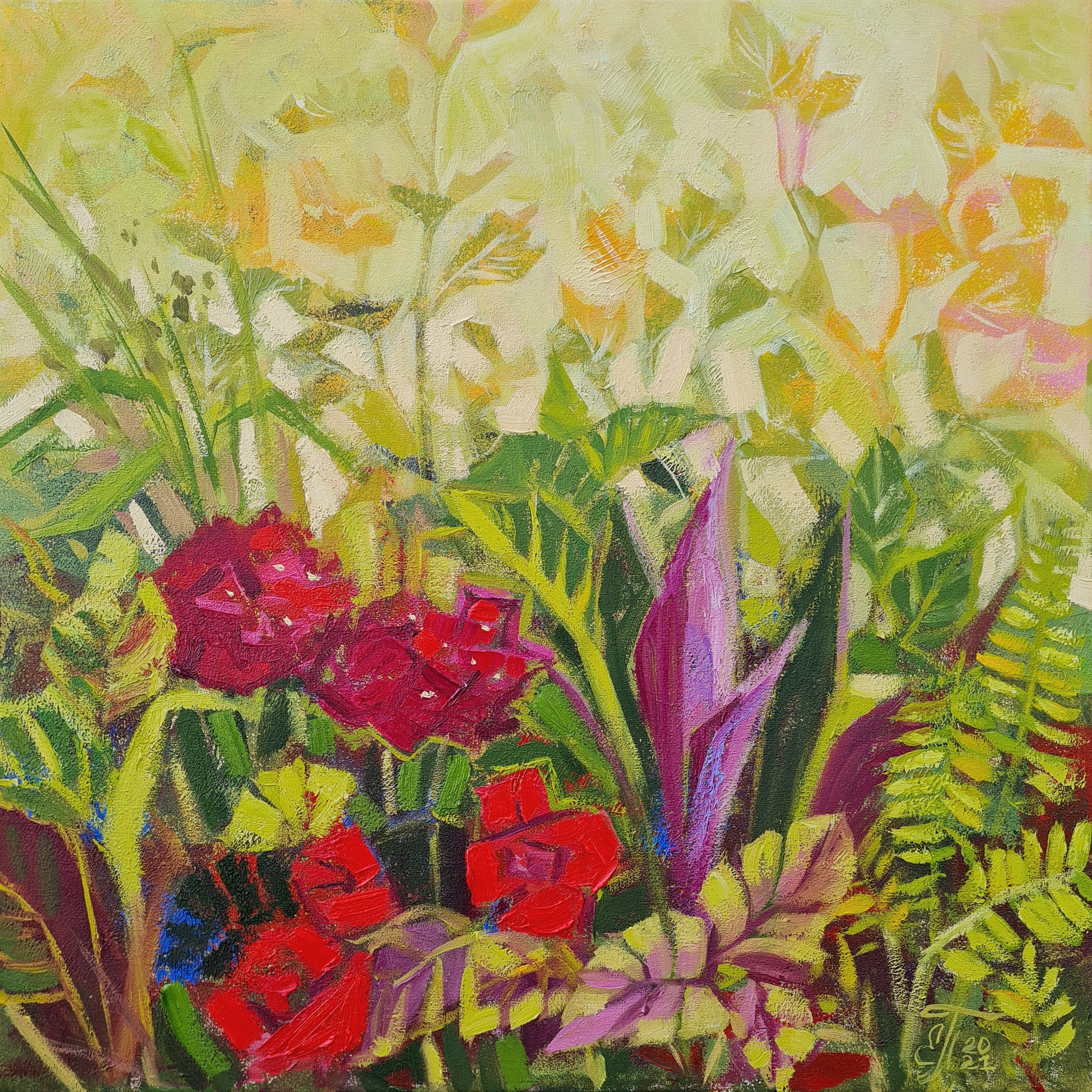 Flora. Artist Ekaterina Prisich