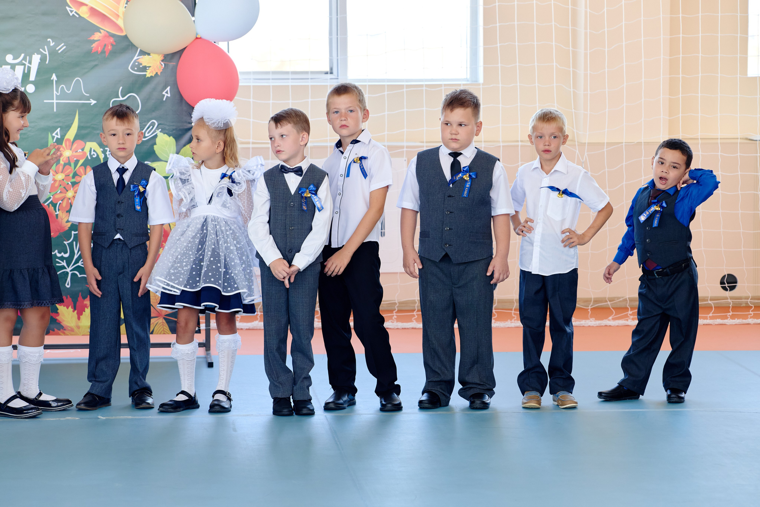 Съемка на 1 сентября. Фотограф Выпускные альбомы Таганрог Сергей Коробченко