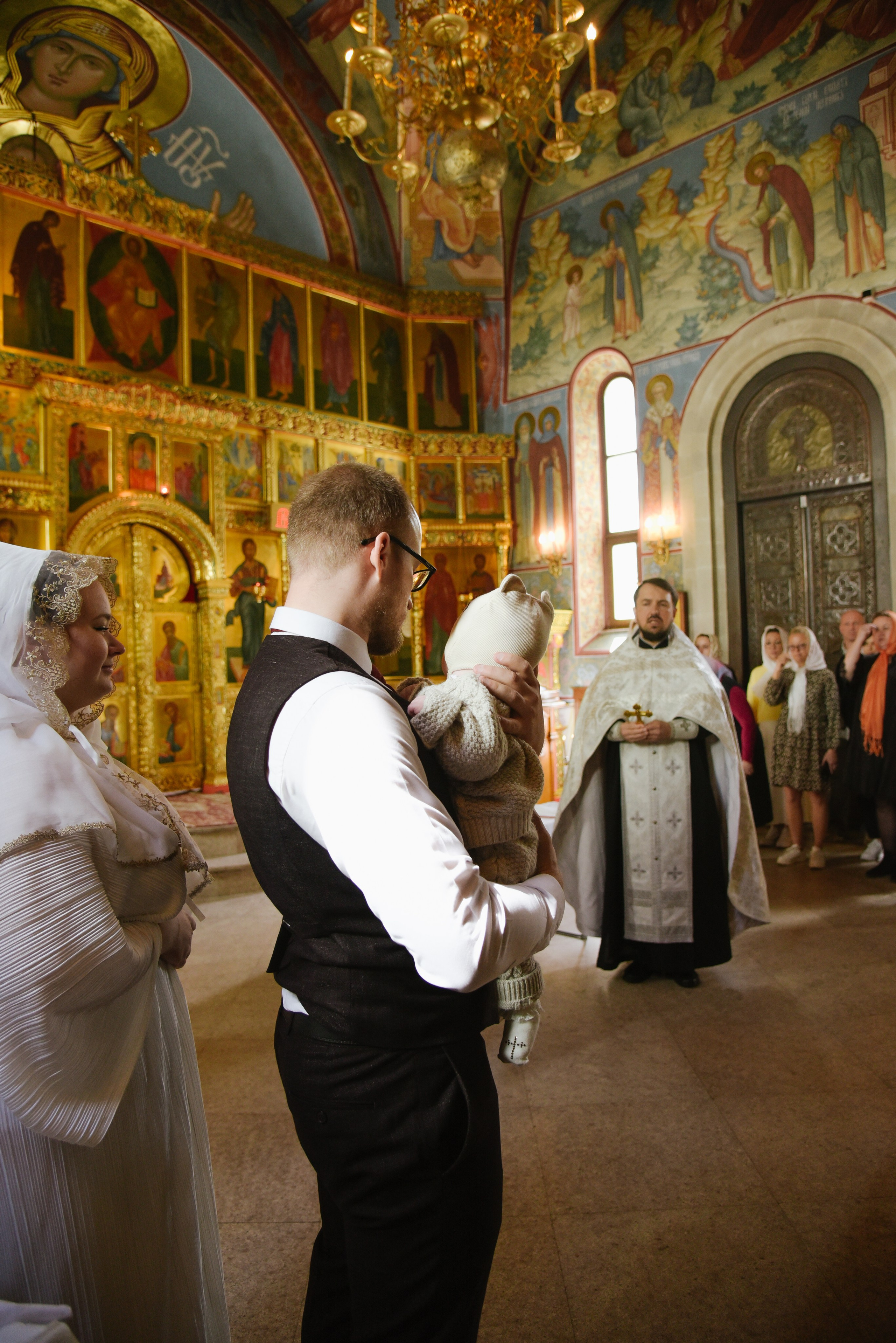 Таинство крещения Виктории. Фотограф Лола Волна, город Москва